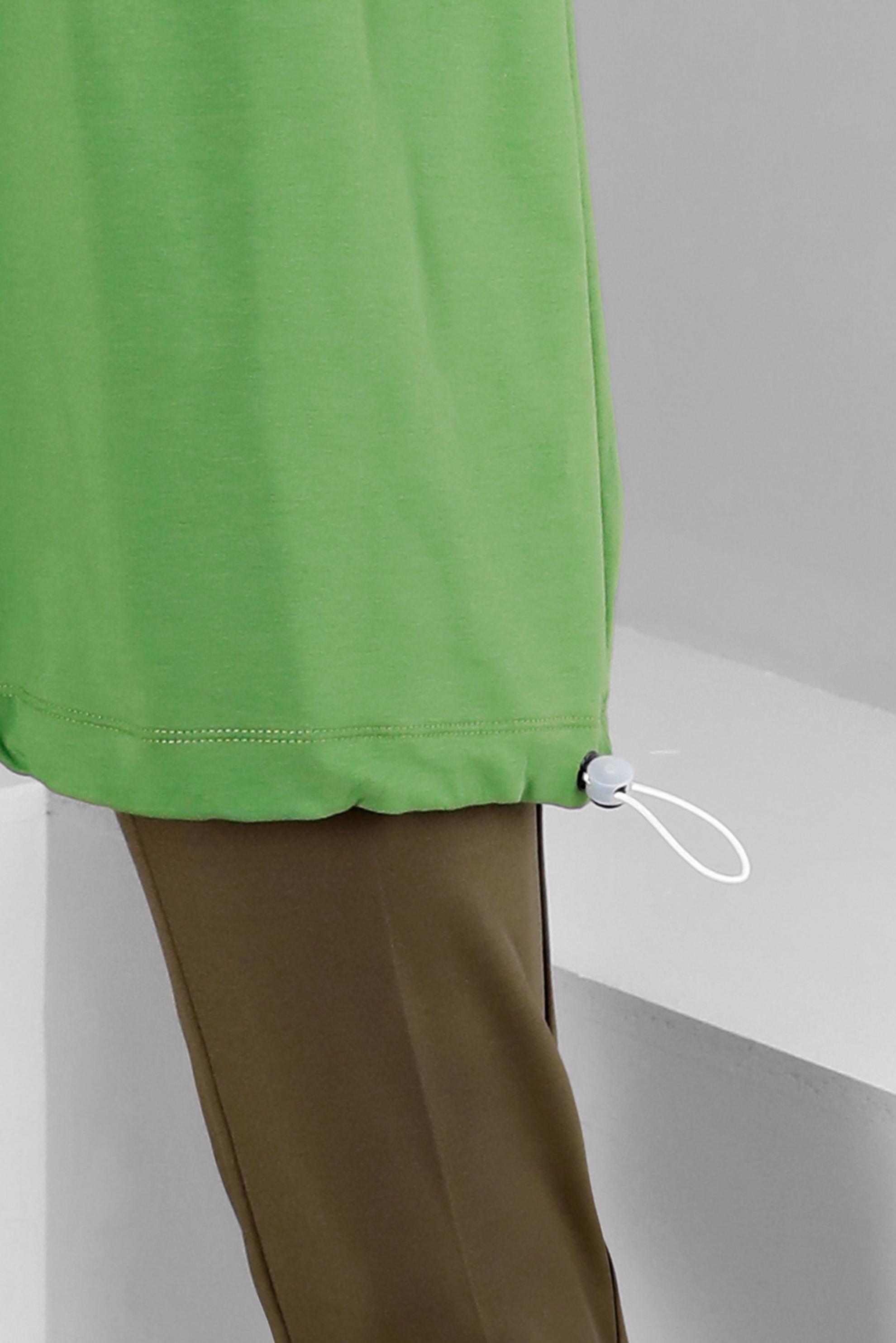 Vêtements hijab VERT TUNIQUE DE SURVÊTEMENT IMPRIMÉ SLOGAN 43344