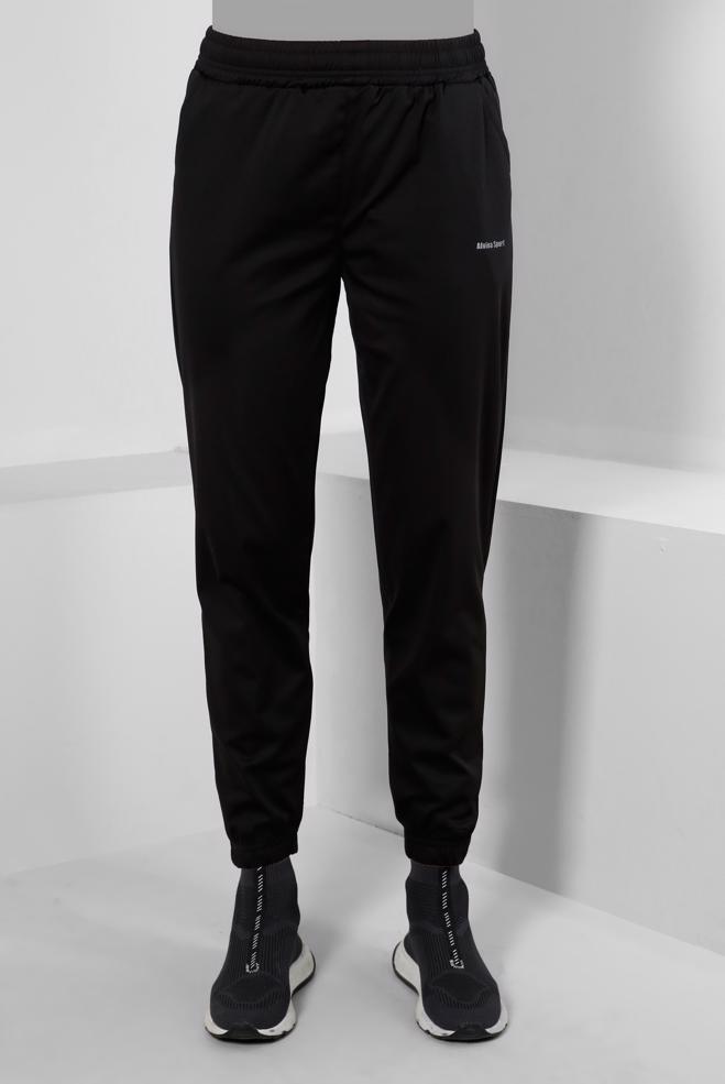 Tesettür giyim SİYAH BELİ VE PAÇASI LASTİKLİ EŞOFMAN ALTI 70479 - ALVİNA