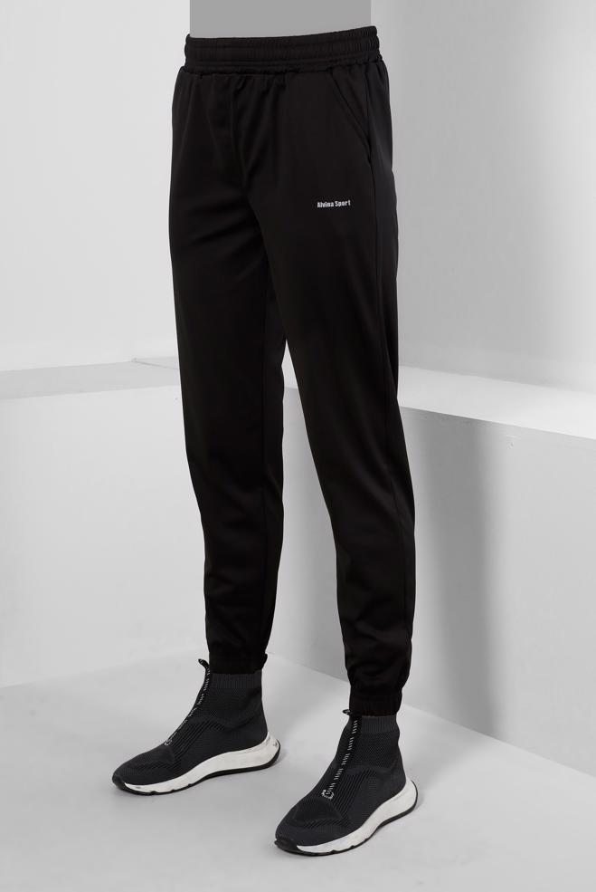 Tesettür giyim SİYAH BELİ VE PAÇASI LASTİKLİ EŞOFMAN ALTI 70479 - ALVİNA