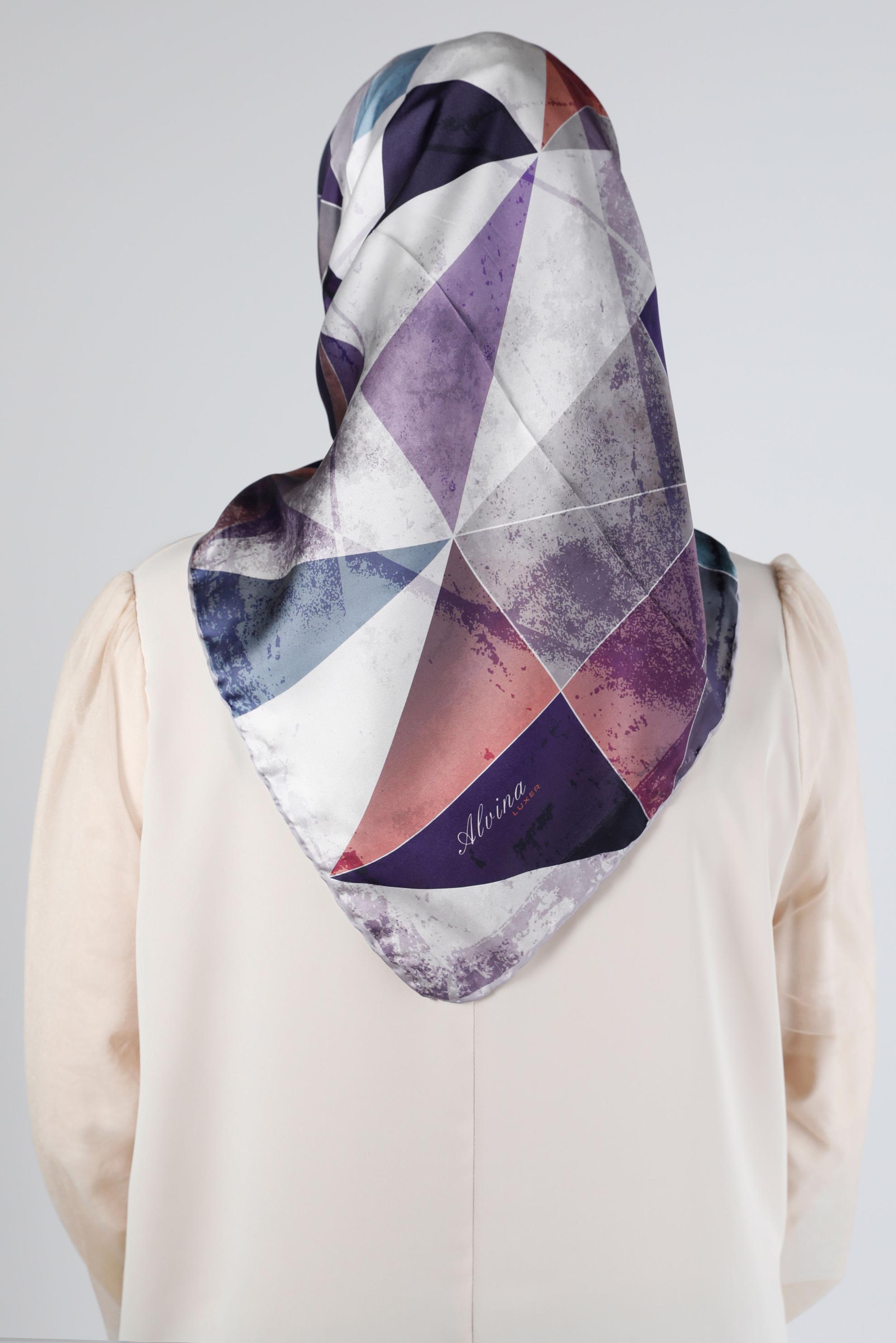 Hijab clothing PURPLE  ALVİNA SCARF 8200