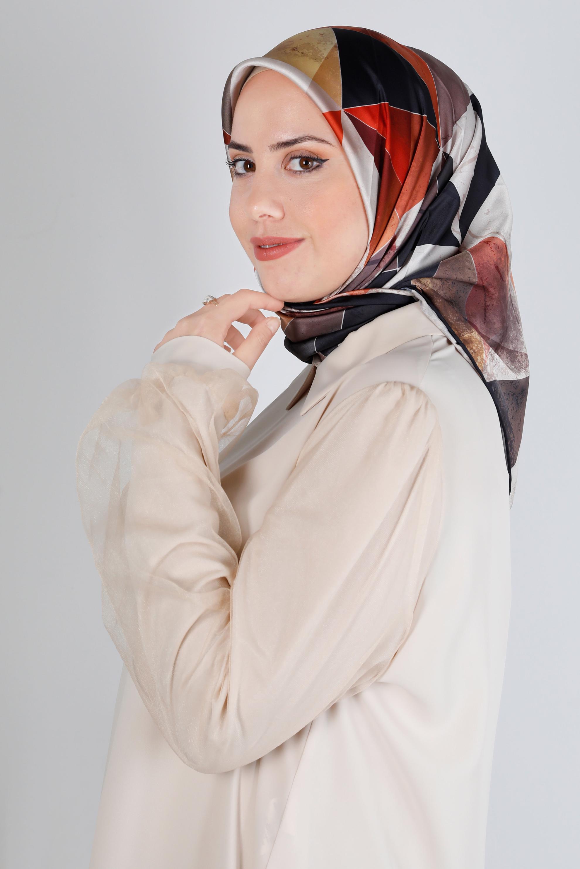 Hijab clothing BLACK  ALVİNA SCARF 8200