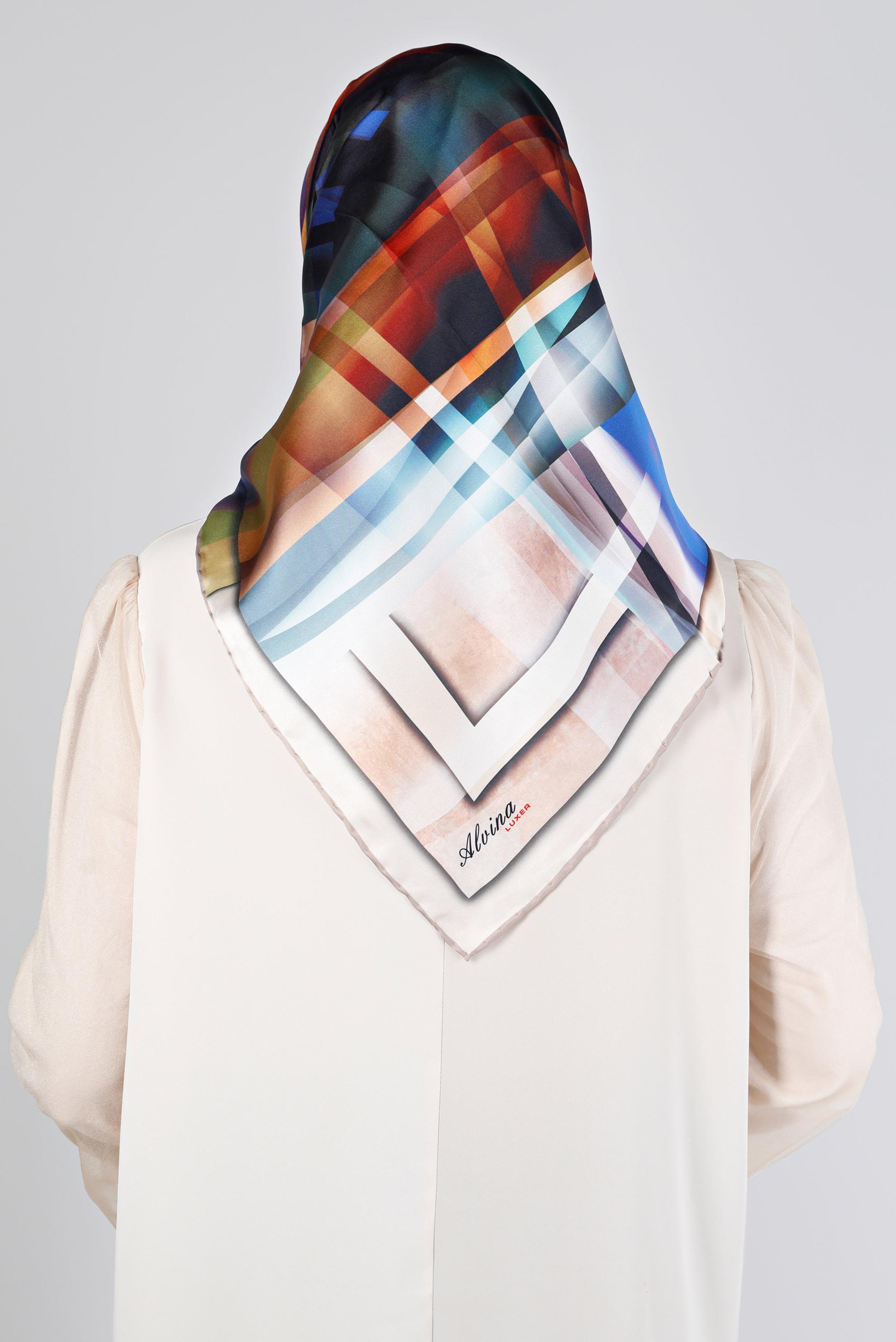 Hijab clothing BEIGE ALVİNA SCARF 8201 