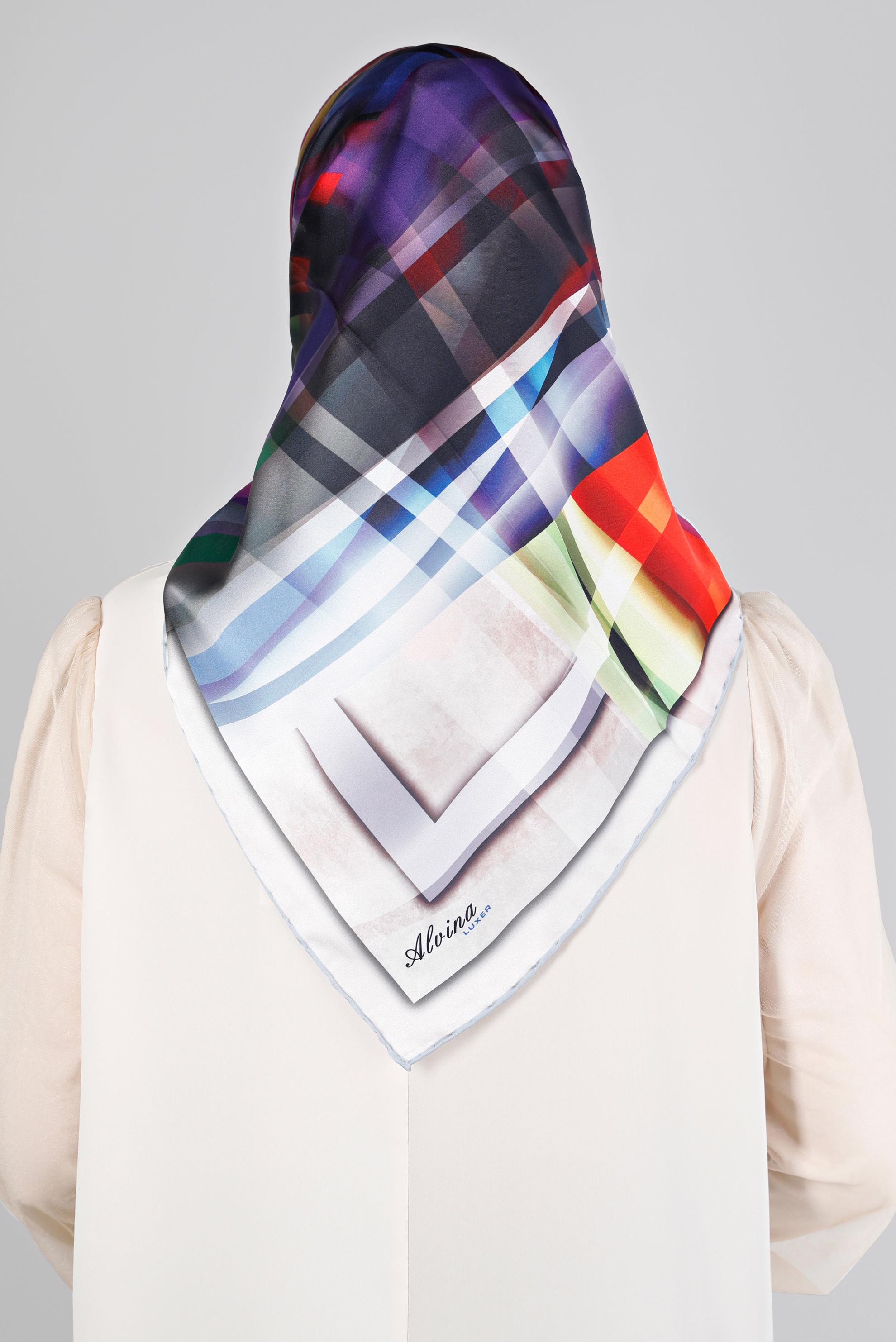Hijab clothing SILVER ALVİNA SCARF 8201 