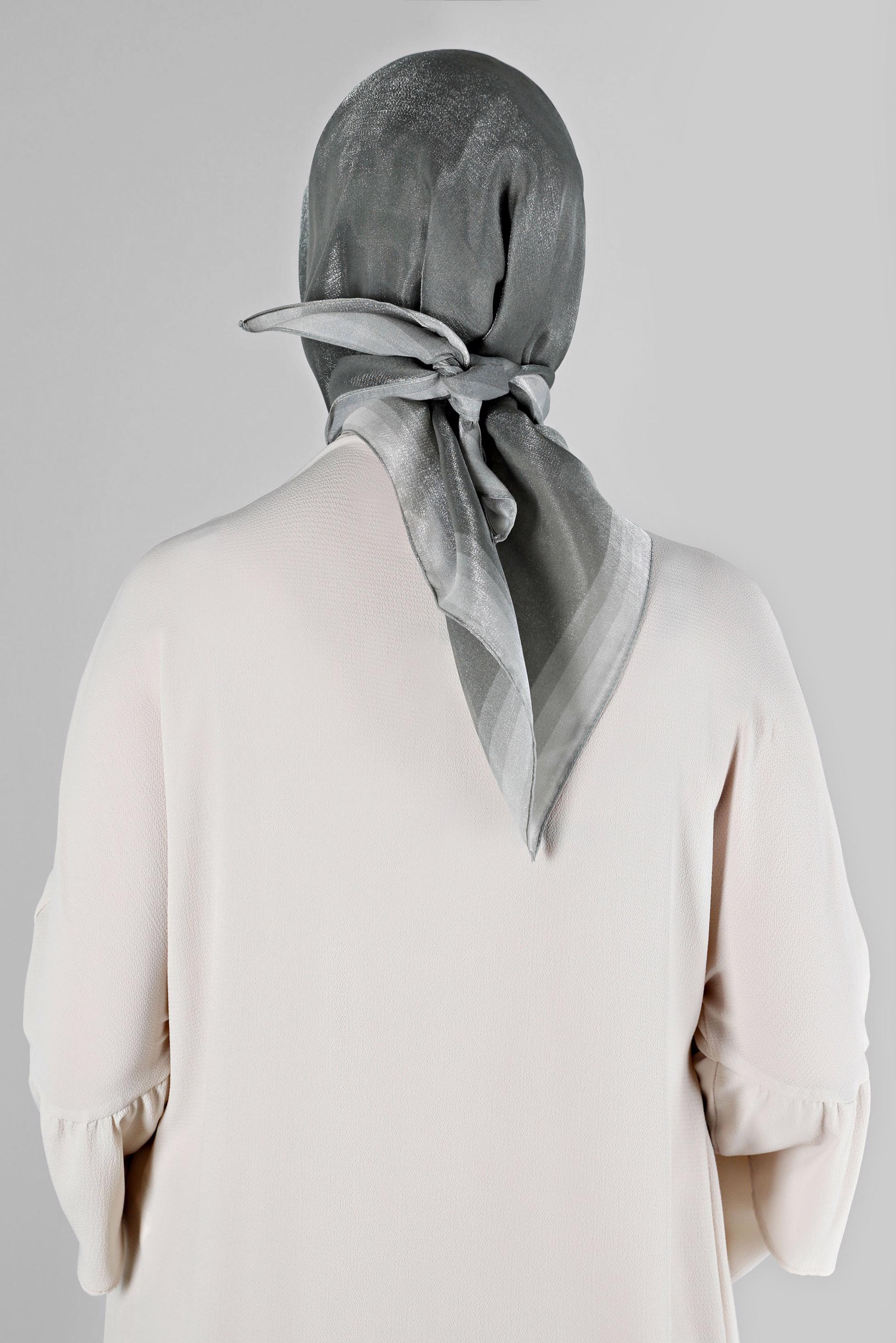 Tesettür giyim HAKİ ALVİNA KEHRİBAR EŞARP 8218