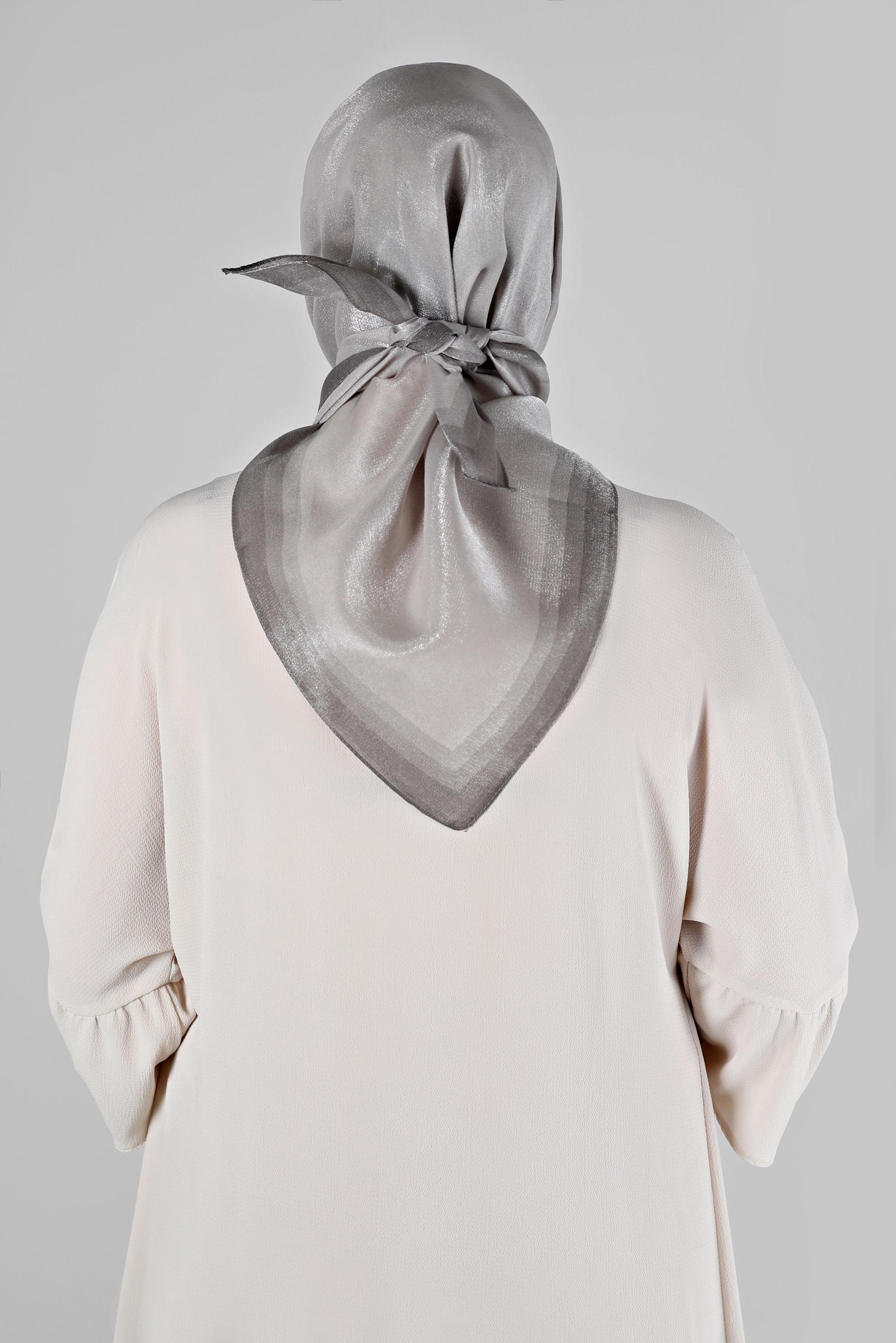 Tesettür giyim BEJ ALVİNA KEHRİBAR EŞARP 8218