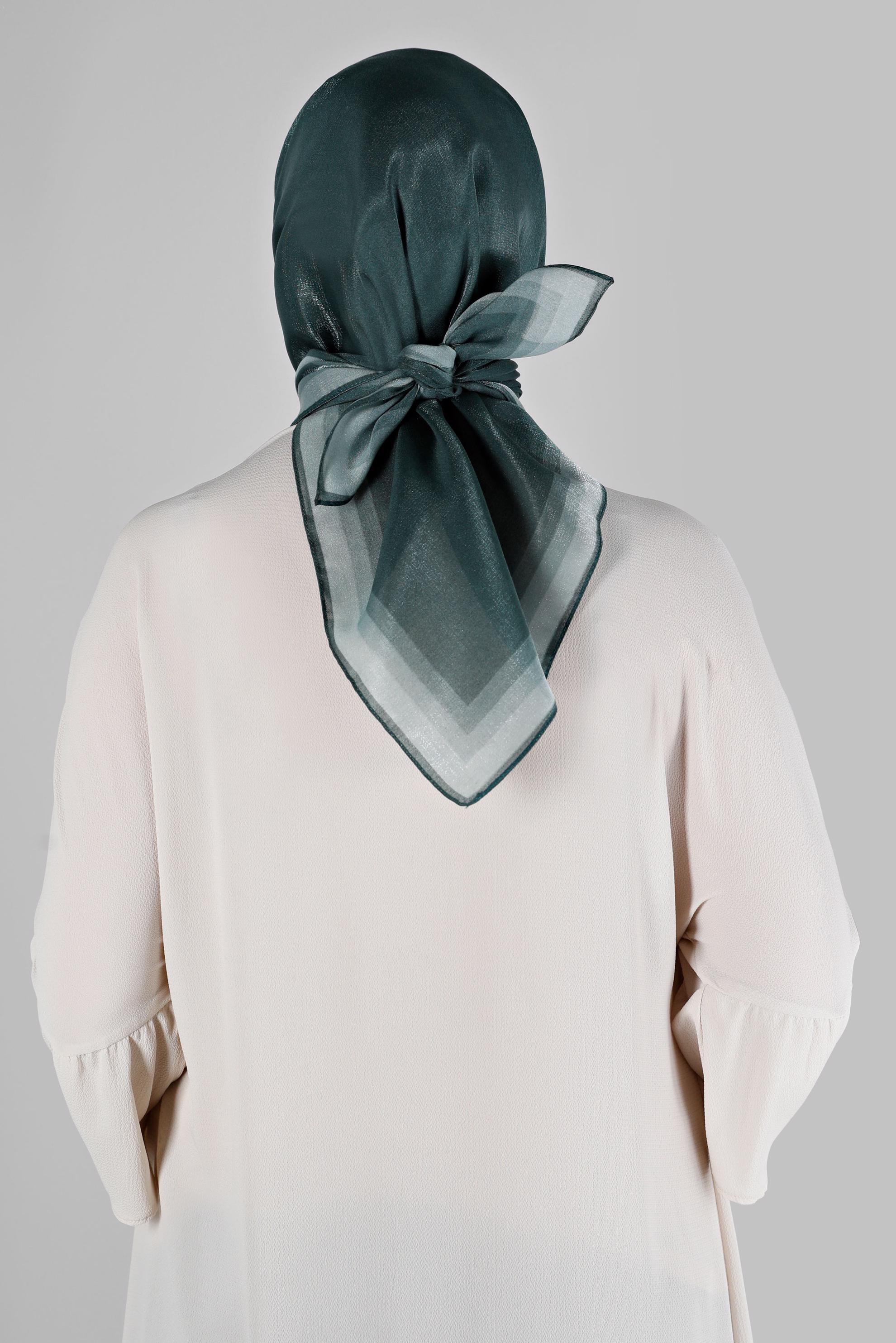 Tesettür giyim HAKİ ALVİNA KEHRİBAR EŞARP 8218