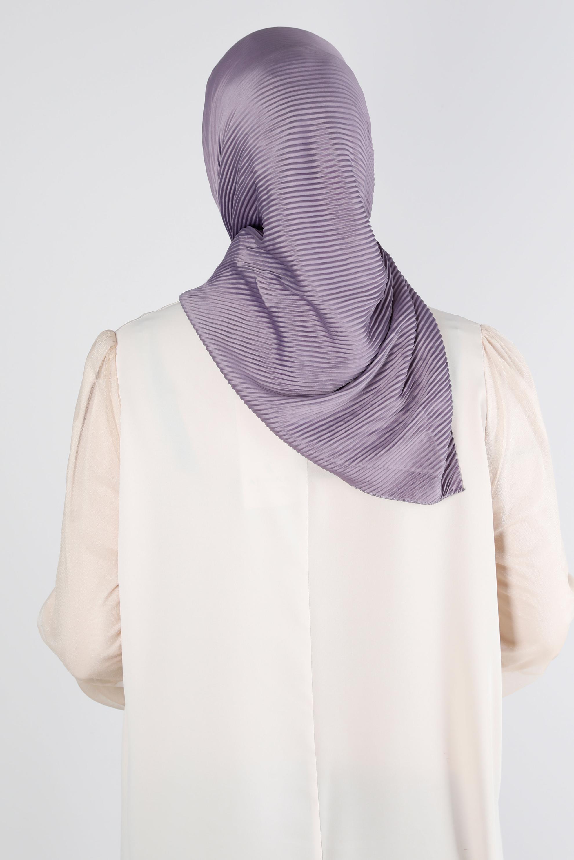 Tesettür giyim MOR ALVİNA DÜZ EŞARP 8219