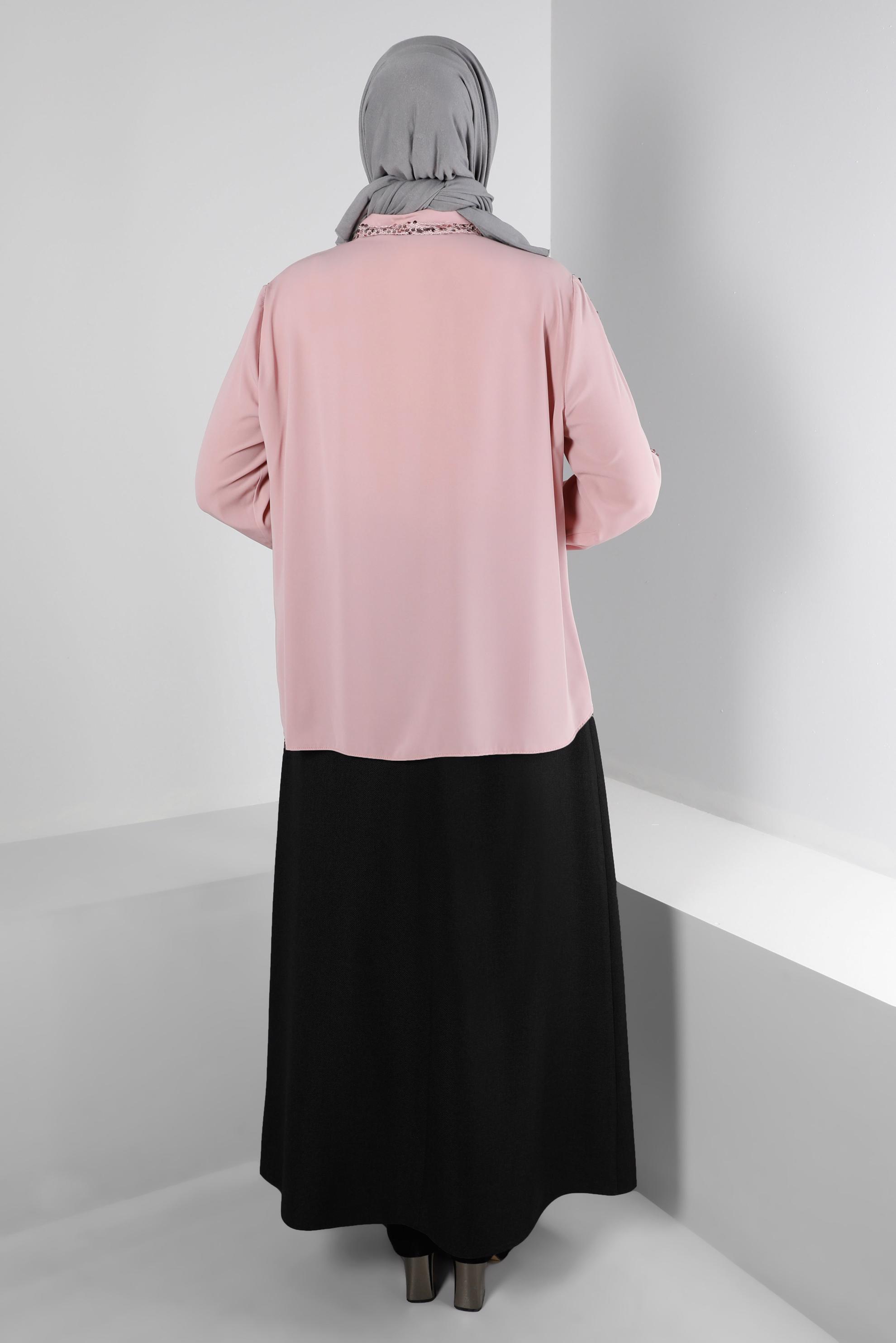 Hijab clothing BLACK A CUT SKIRT 60363