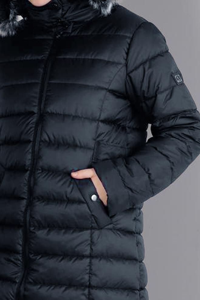 Vêtements hijab BLEU MARINE 90330 NEW SAFİR KABAN 38/44 - ALVİNA