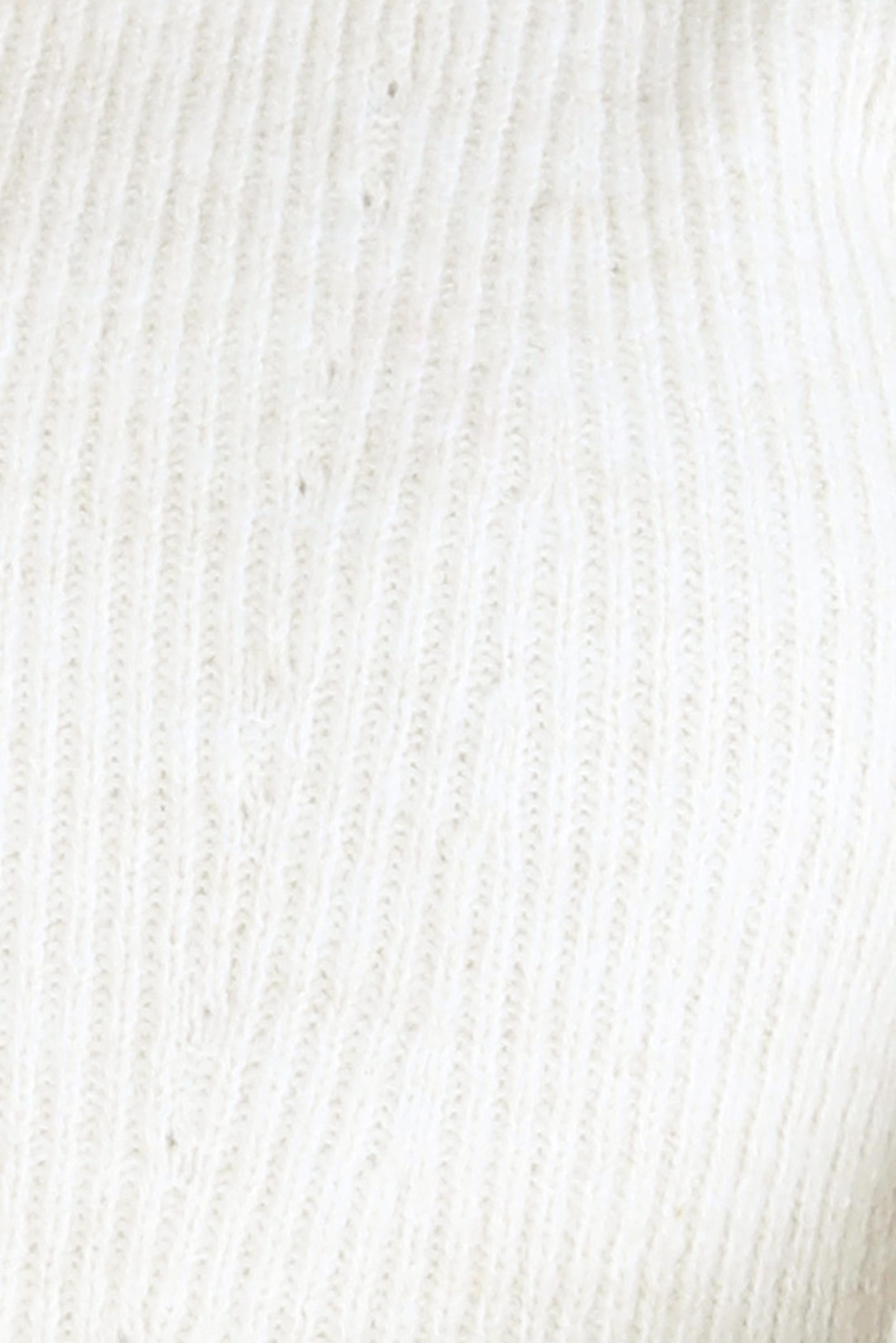 Hijab clothing WHITE PADDING LOOKING KNITWEAR SWEATER 43192 