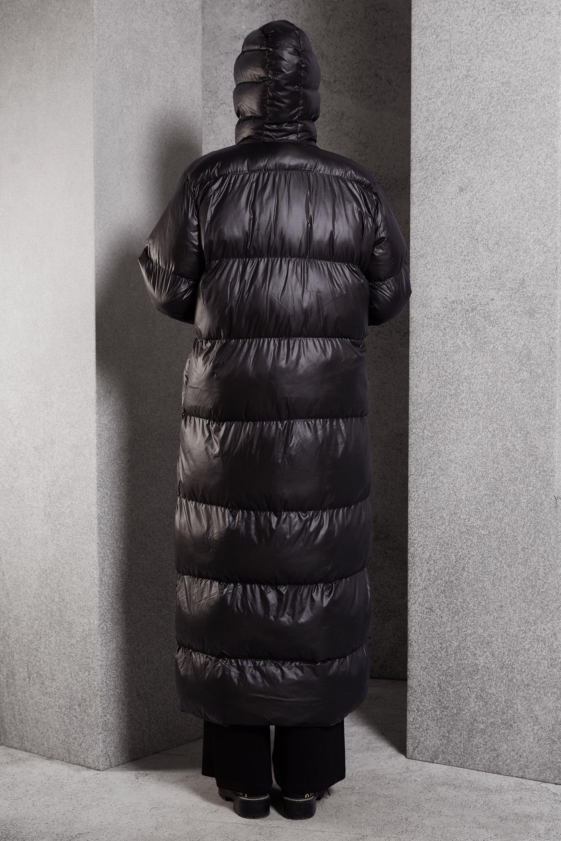 Vêtements hijab NOIR MANTEAU DOUFFANT À CAPUCHE 90389