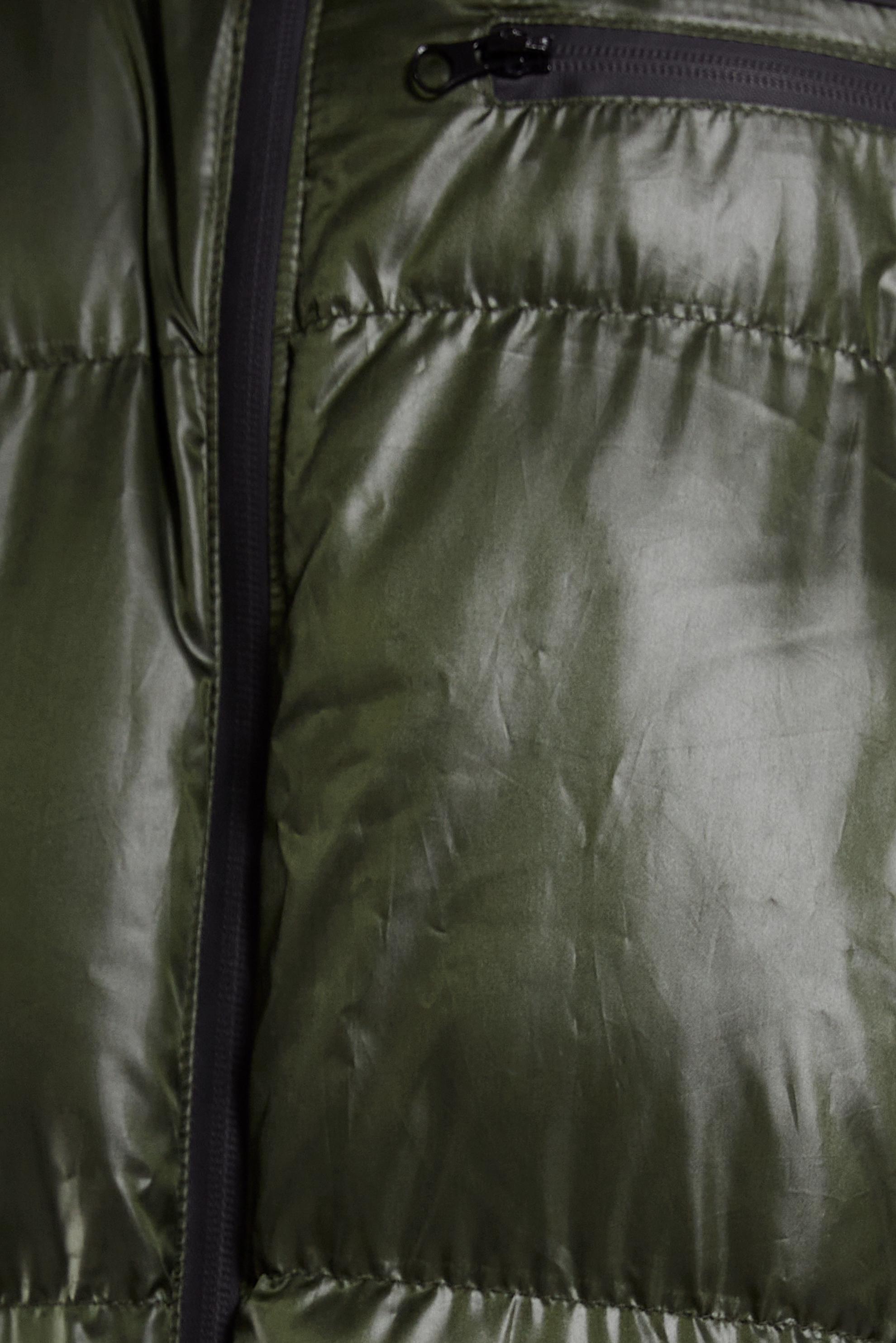 Vêtements hijab KAKI MANTEAU DOUFFANT À CAPUCHE 90389