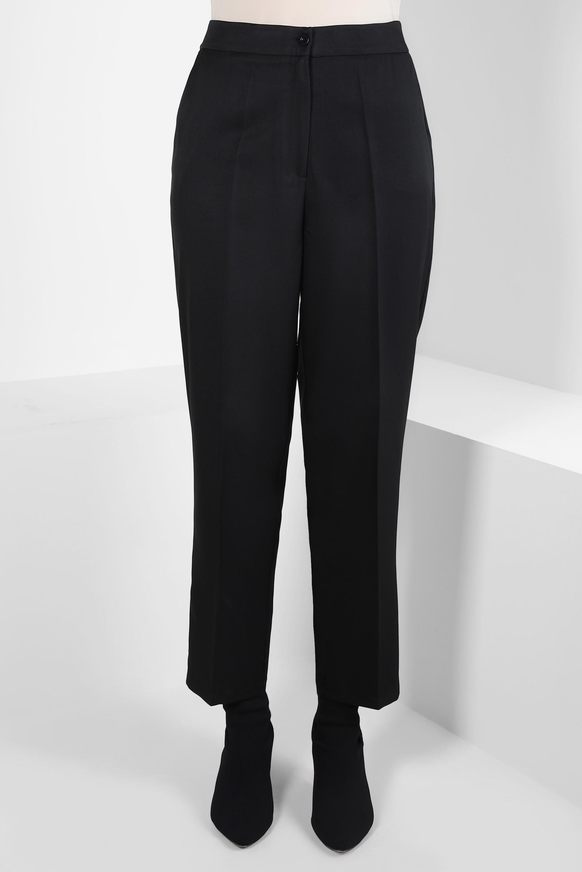 Tesettür giyim SİYAH YÜKSEK BEL PANTOLON 70458