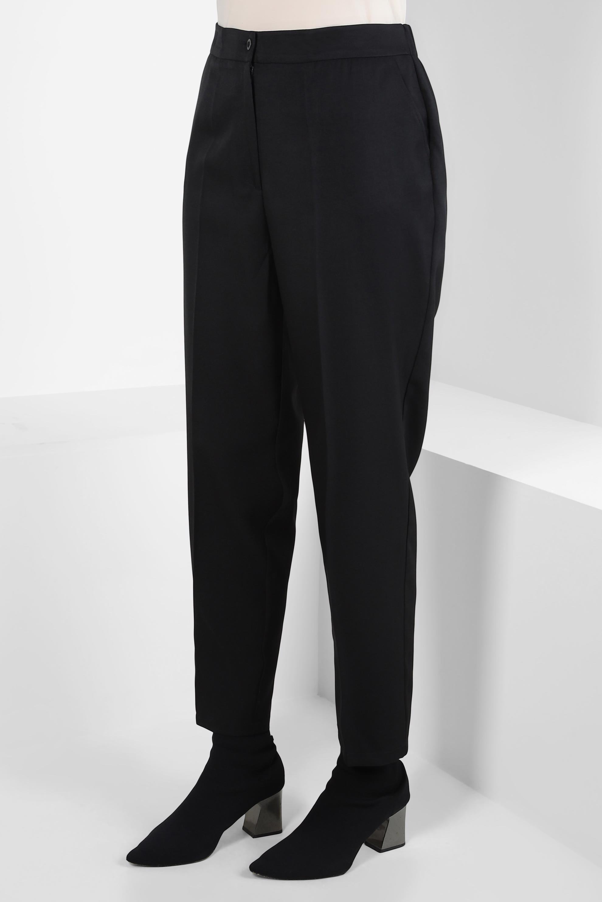 Tesettür giyim SİYAH YÜKSEK BEL PANTOLON 70458