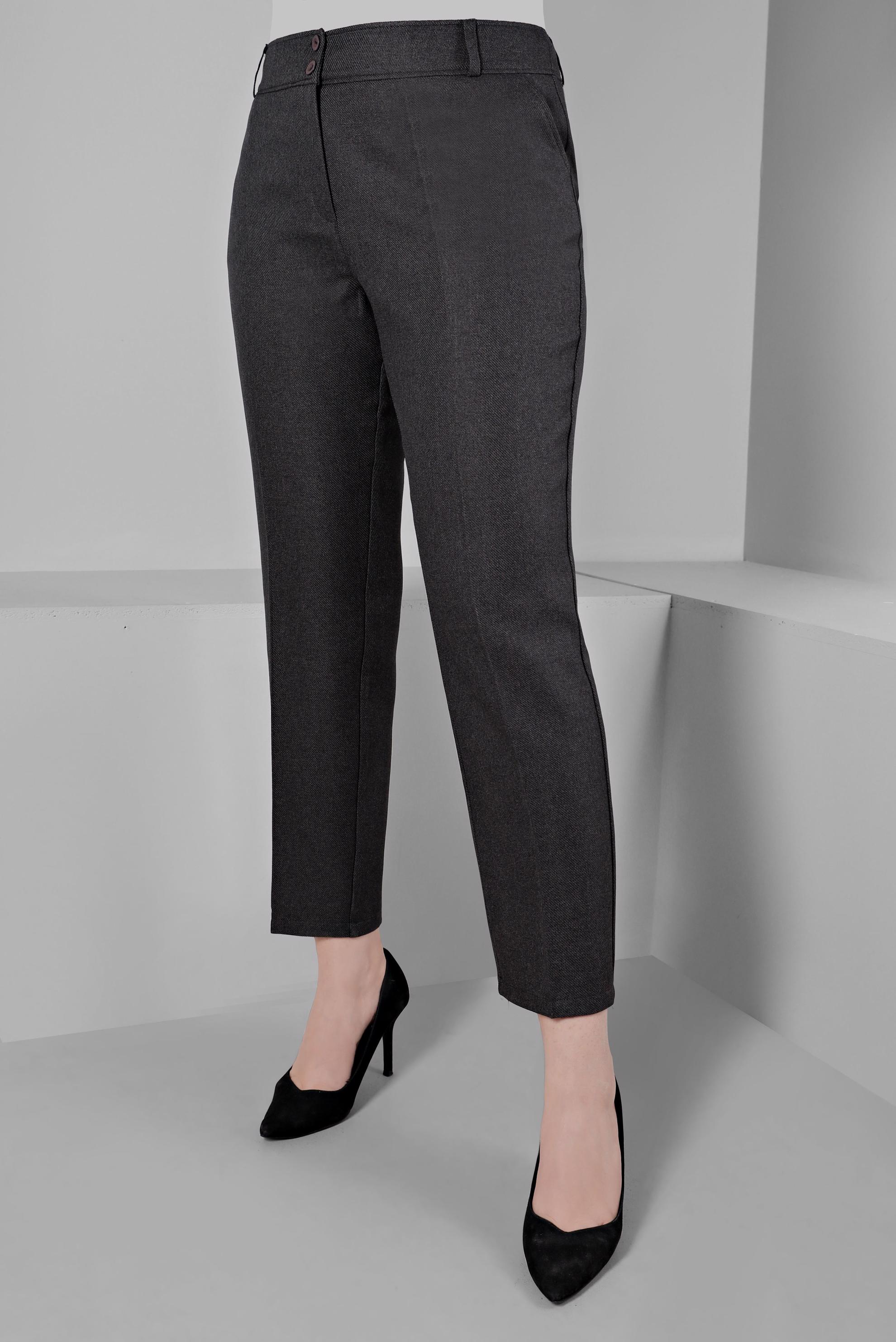 Vêtements hijab GRIS PANTALON CLASSIQUE COUPE DROITE 70463