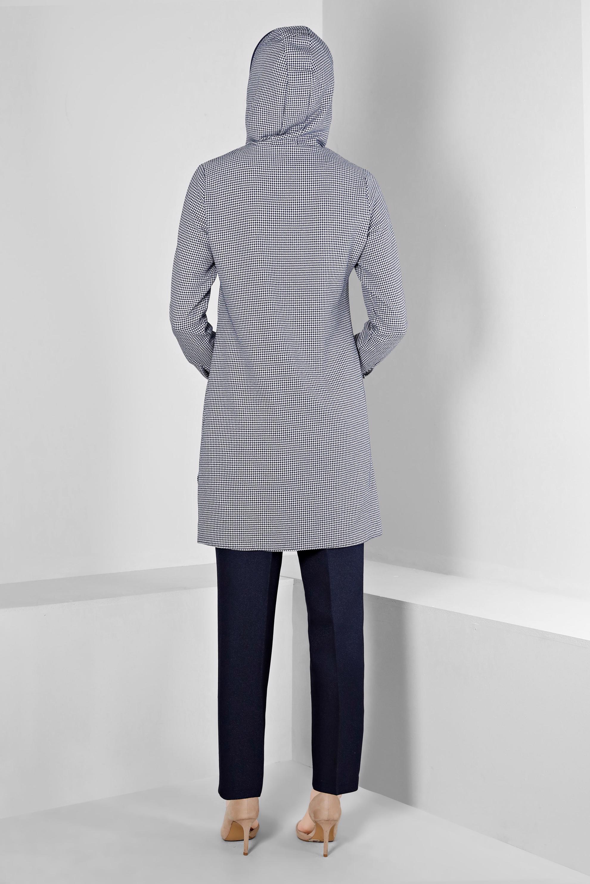 Tesettür giyim LACİVERT DÜZ KESİM BÜYÜK BEDEN PANTOLON 70463