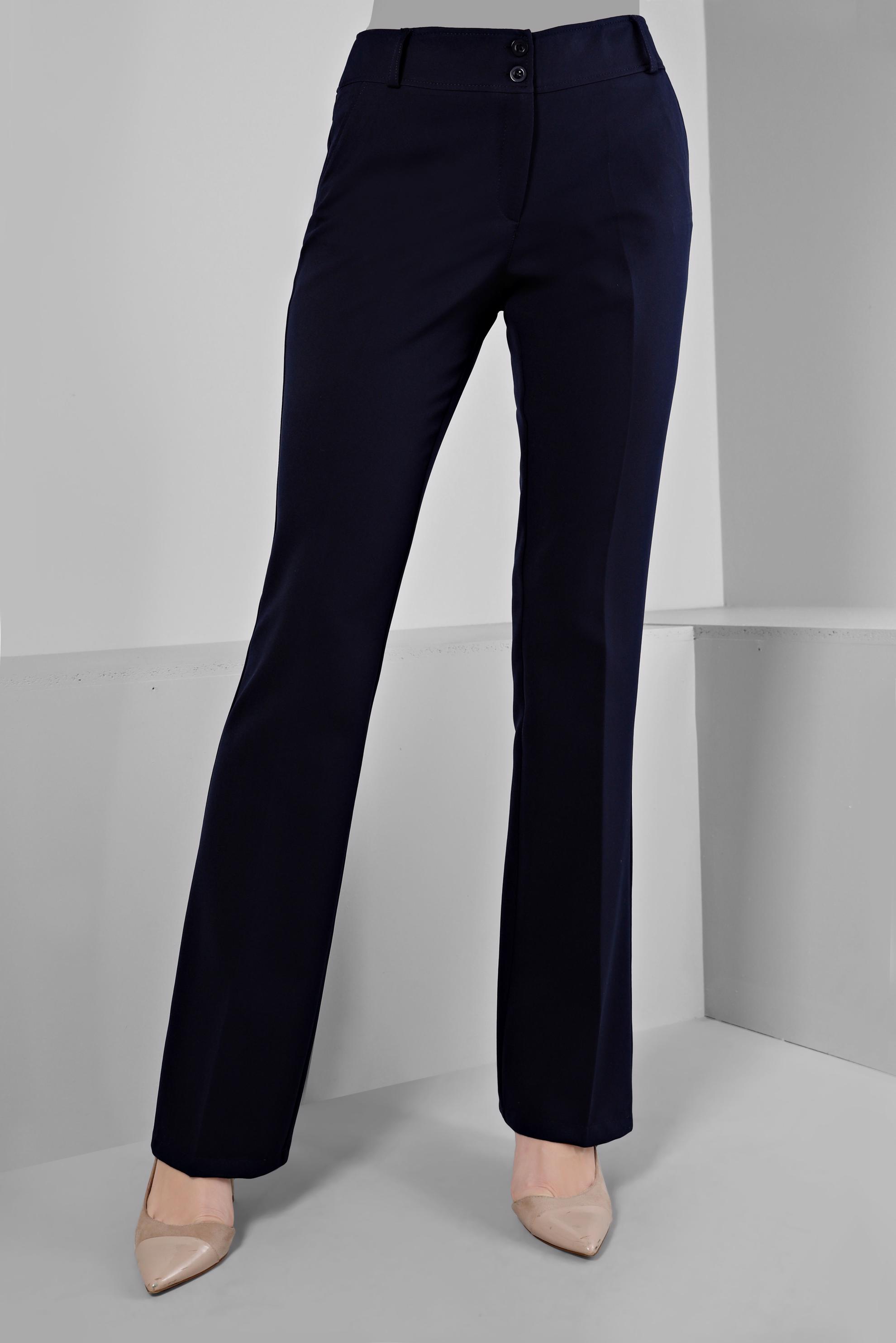 Tesettür giyim LACİVERT İSPANYOL PAÇA PANTOLON 70465