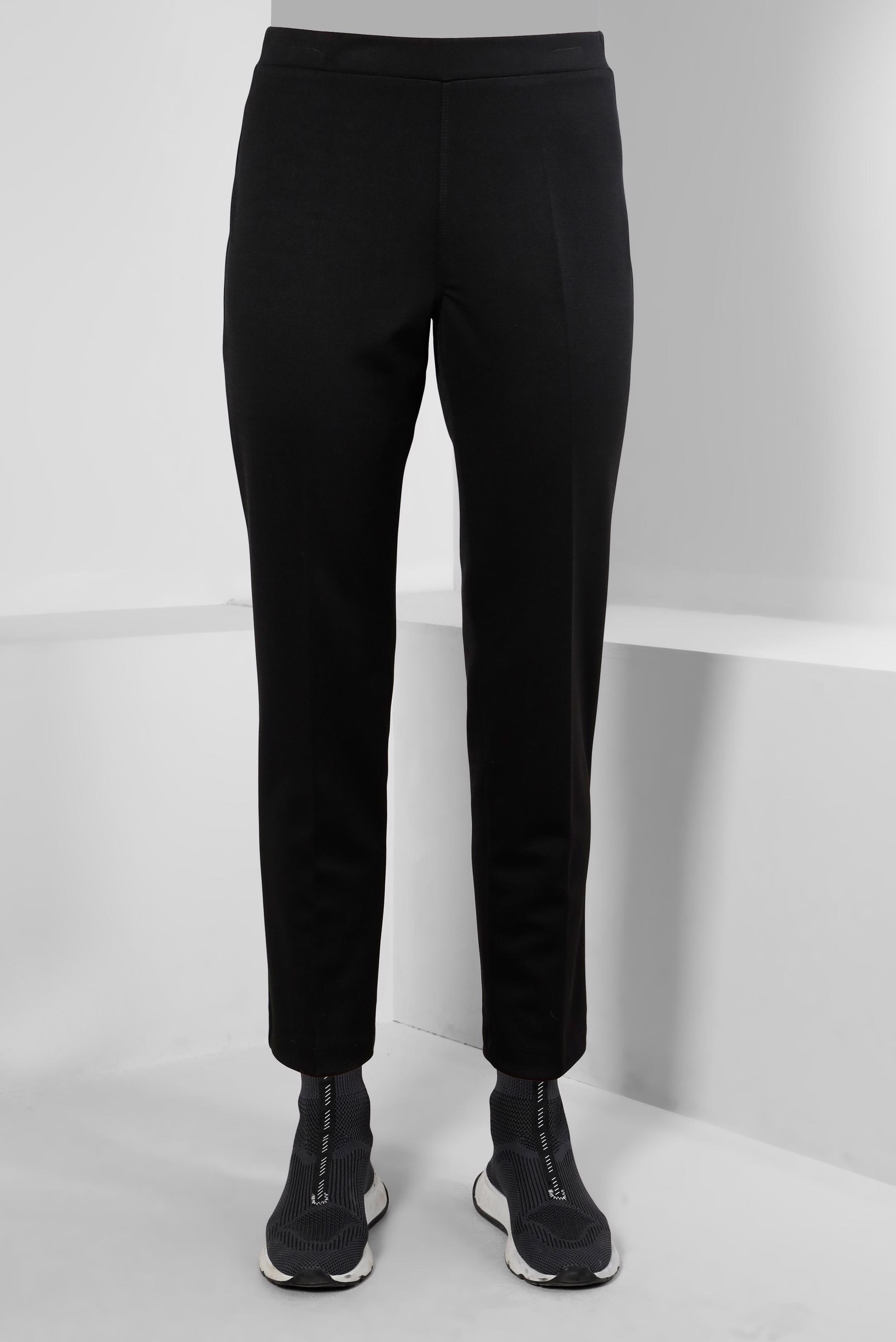 Tesettür giyim SİYAH BELİ LASTİKLİ DAR PAÇA PANTOLON 70469