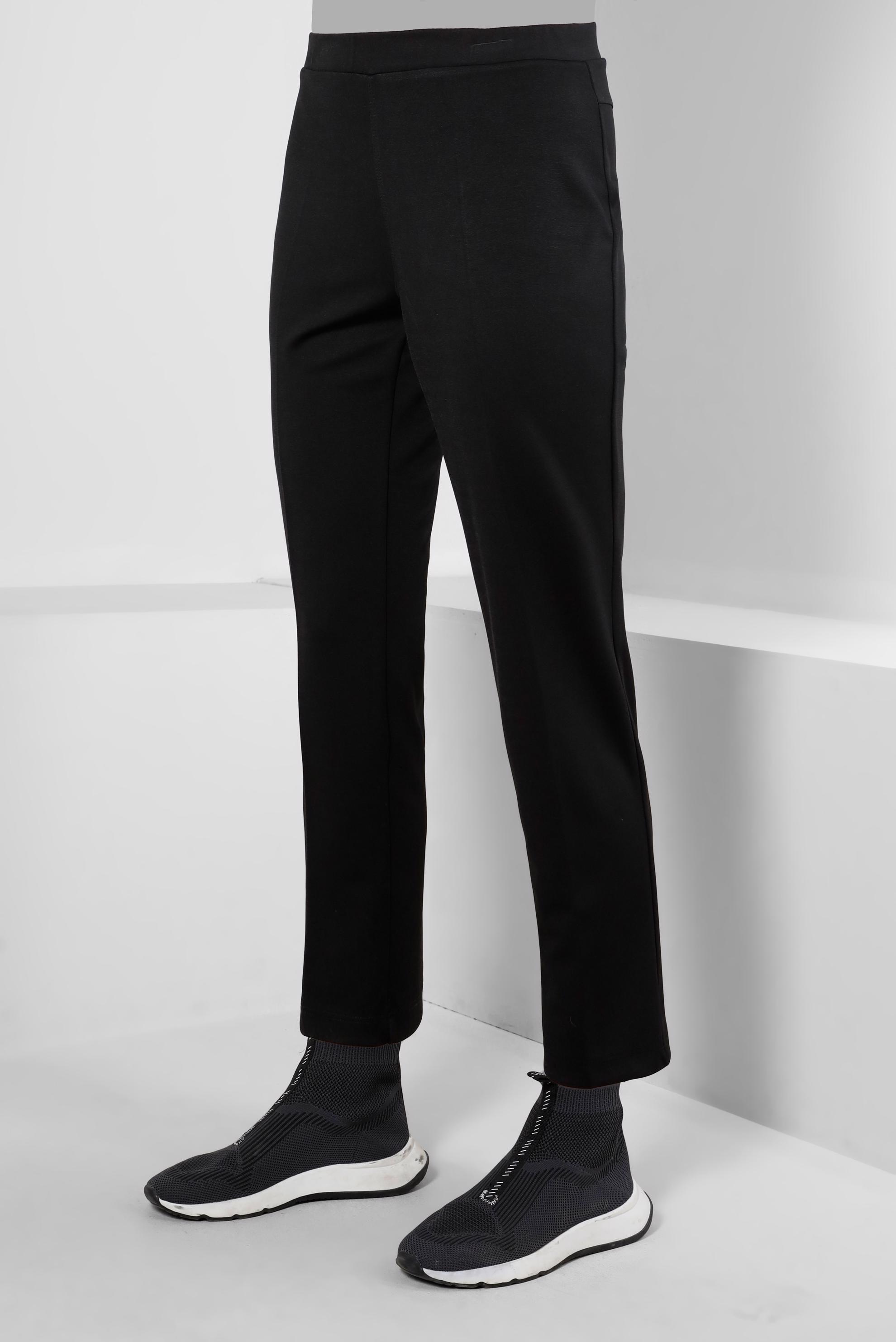 Tesettür giyim SİYAH BELİ LASTİKLİ DAR PAÇA PANTOLON 70469