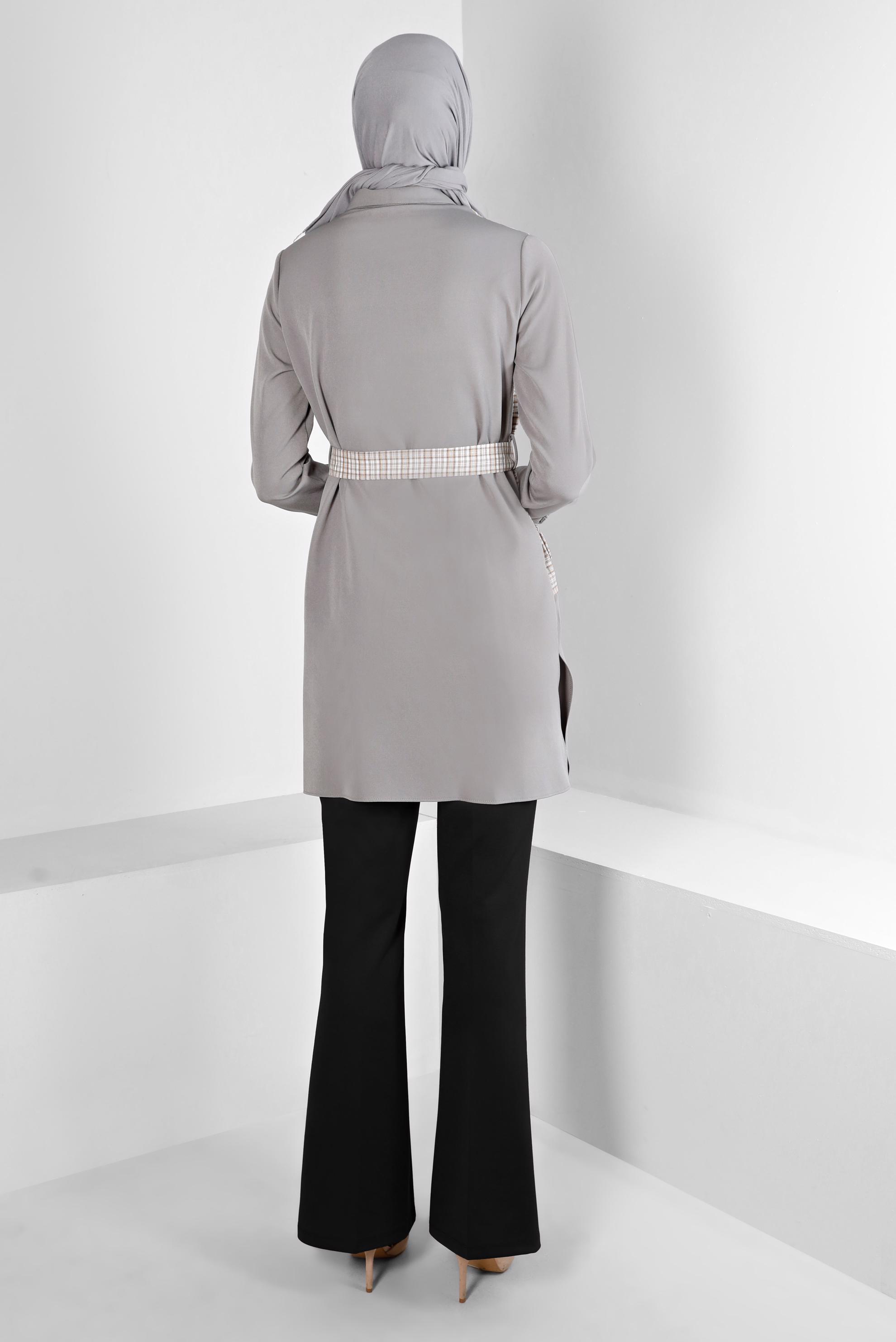 Tesettür giyim SİYAH İSPANYOL PAÇA PANTOLON 70470