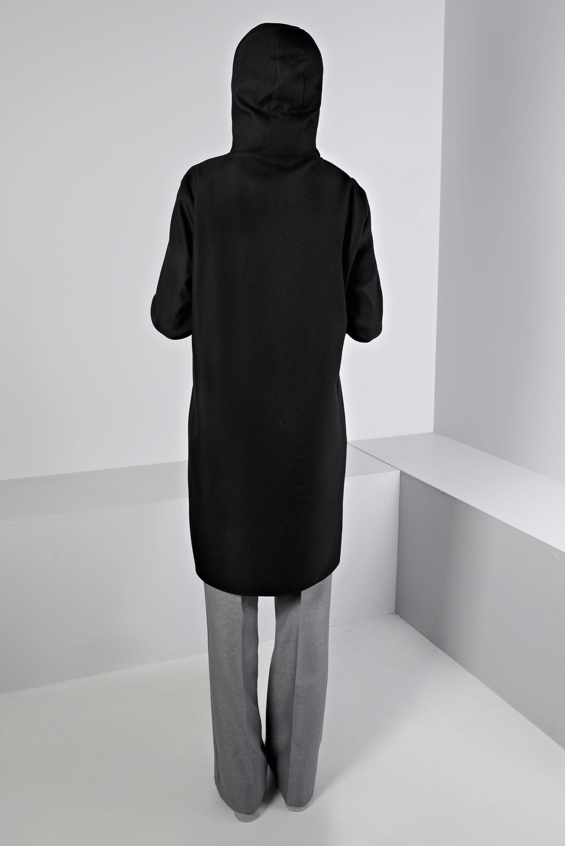 Tesettür giyim GRİ YÜKSEK BEL PANTOLON 70471 