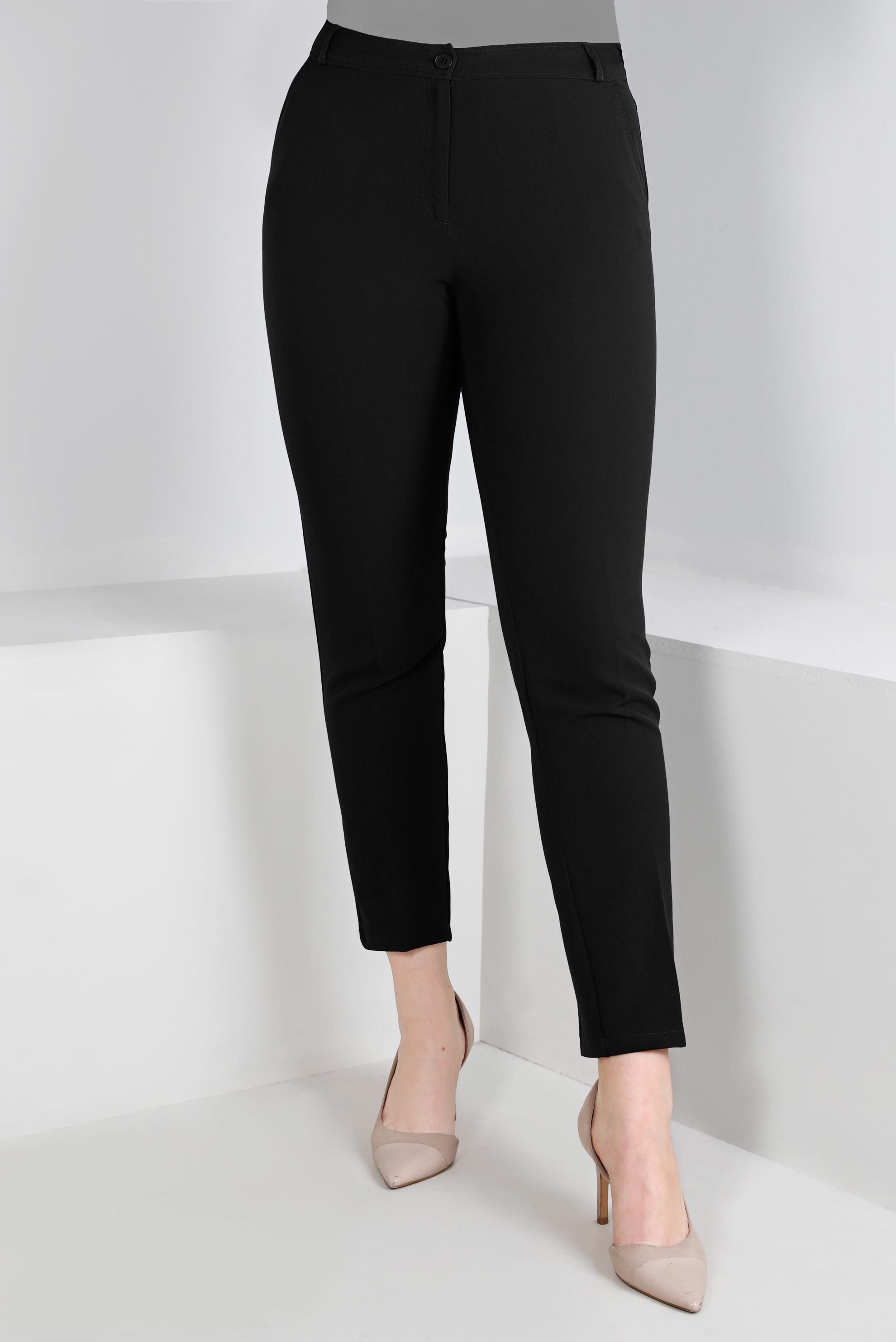 Tesettür giyim SİYAH DAR PAÇA PANTOLON 70477