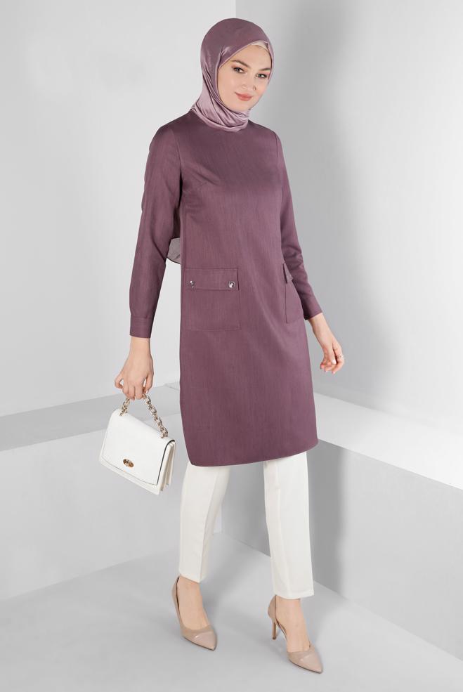 Tesettür giyim  DAR PAÇA PANTOLON 70477 - ALVİNA