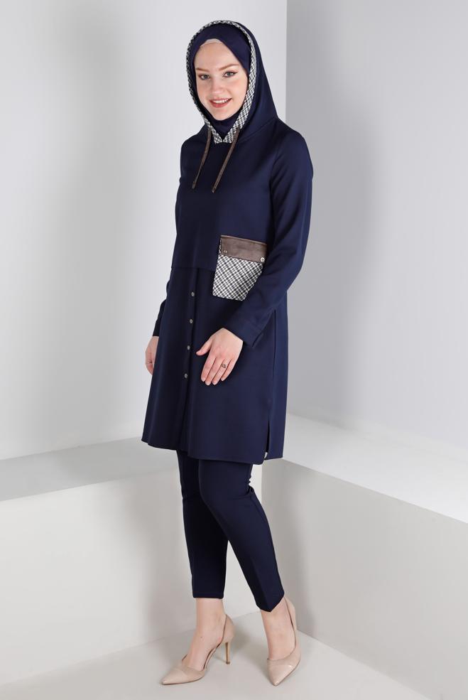 Tesettür giyim  DAR PAÇA PANTOLON 70477 - ALVİNA