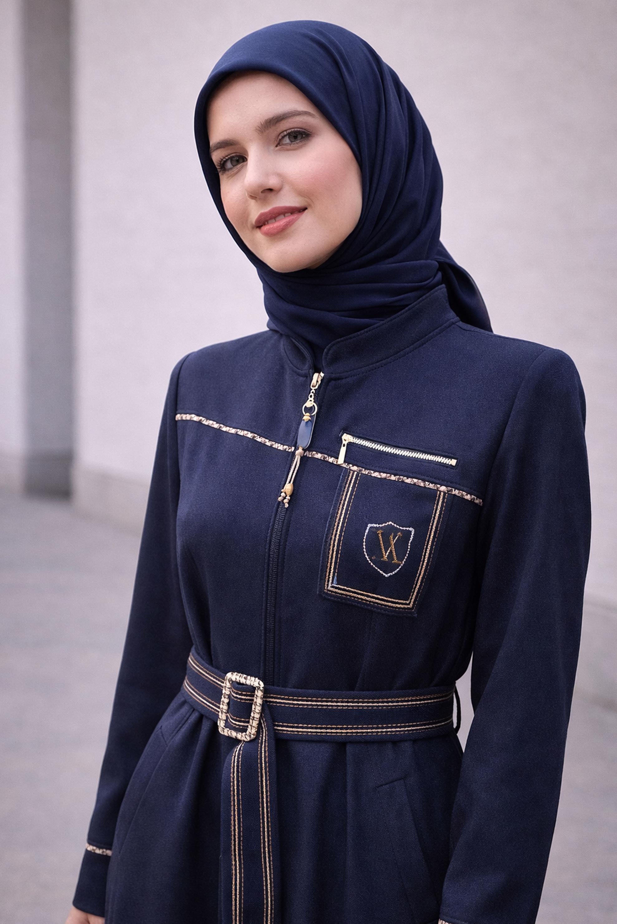 Hijab clothing NAVY BLUE 10682 44115 PARDESÜ 38/46 TEK42