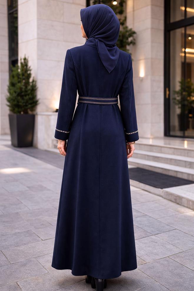 Hijab clothing NAVY BLUE 10682 44115 PARDESÜ 38/46 TEK42 - ALVİNA