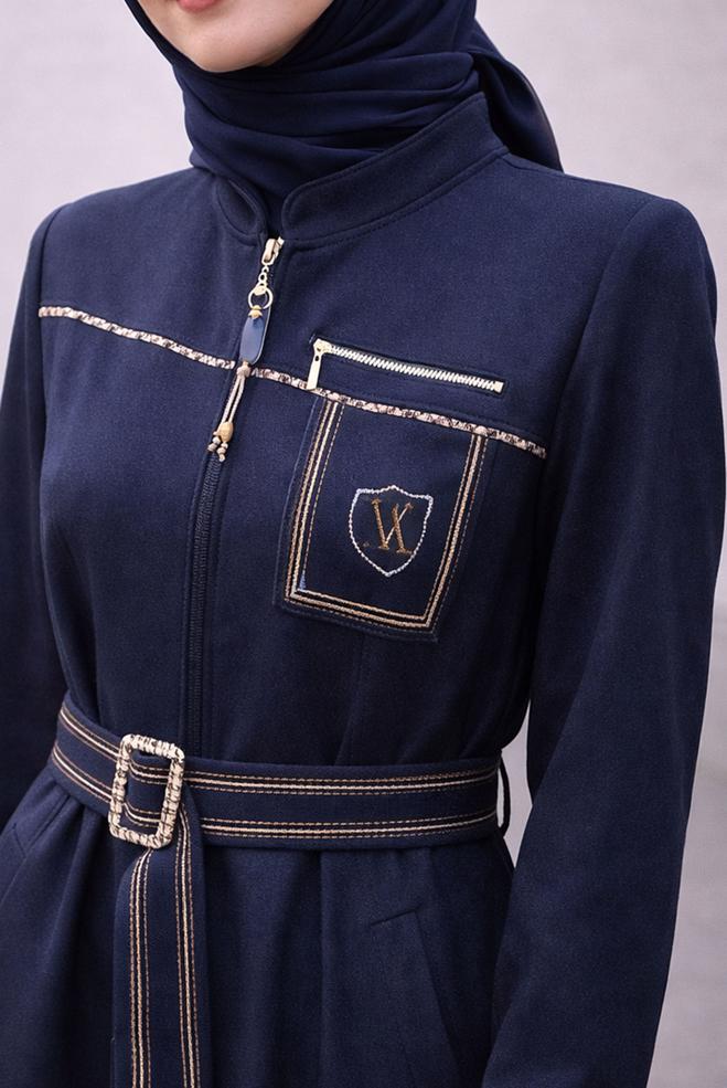 Hijab clothing NAVY BLUE 10682 44115 PARDESÜ 38/46 TEK42 - ALVİNA