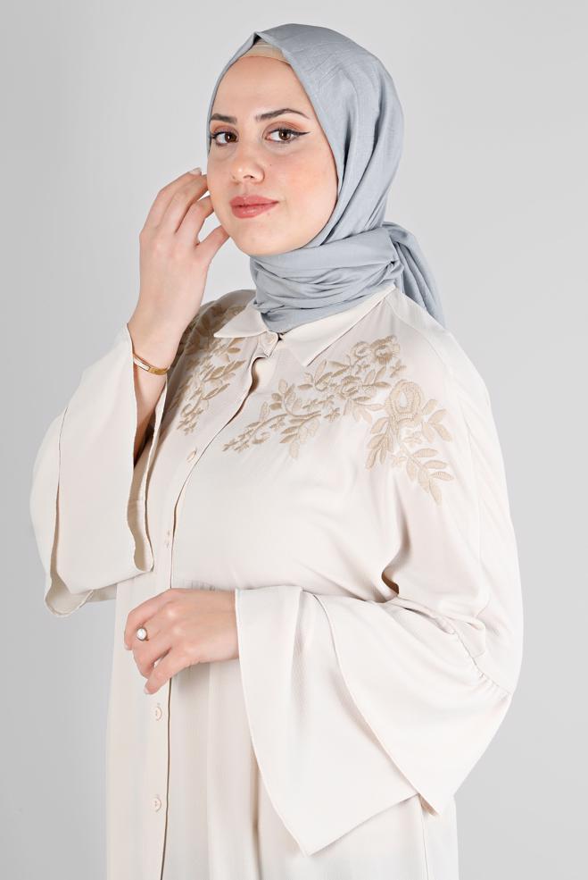 Tesettür giyim  ALVİNA YERLİ PAMUK ŞAL 8213  - ALVİNA