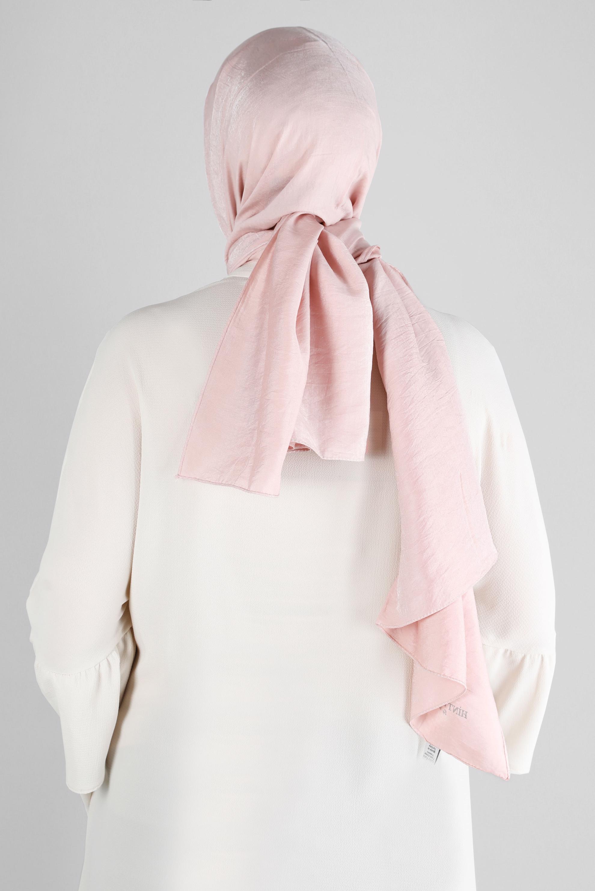 Tesettür giyim PUDRA ALVİNA YERLİ PAMUK ŞAL 8213 