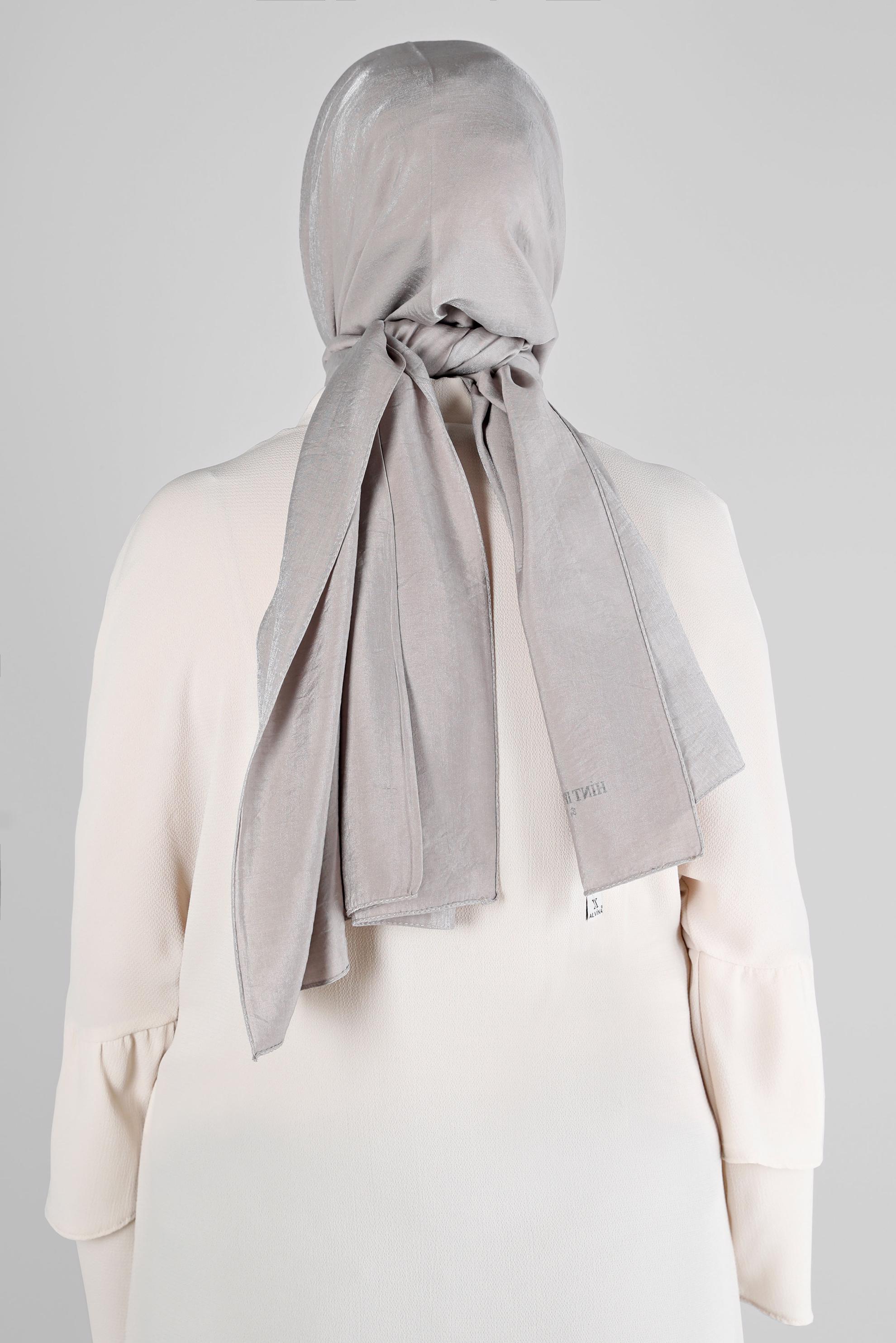 Tesettür giyim BEJ ALVİNA YERLİ PAMUK ŞAL 8213 