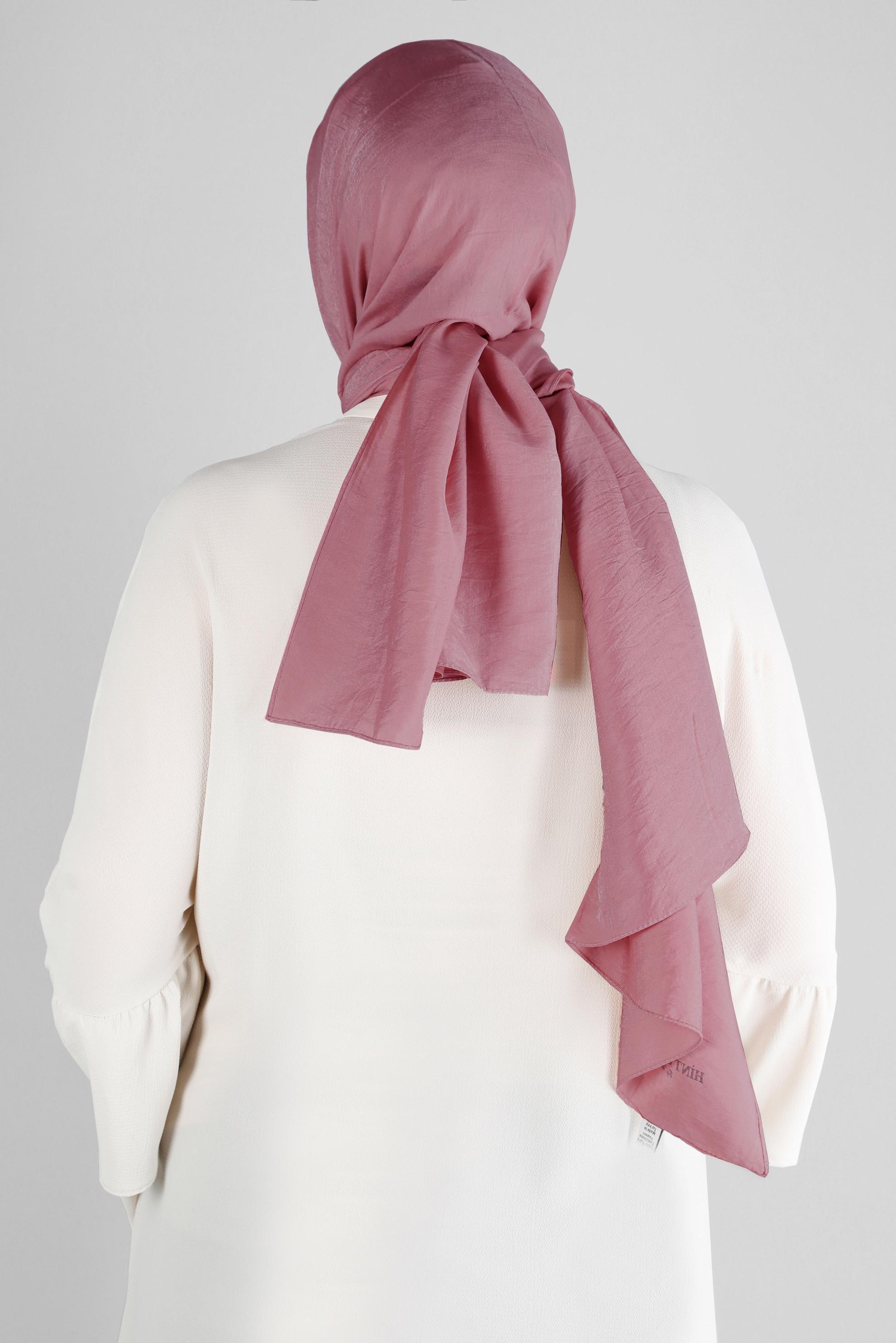 Tesettür giyim PUDRA ALVİNA YERLİ PAMUK ŞAL 8213 