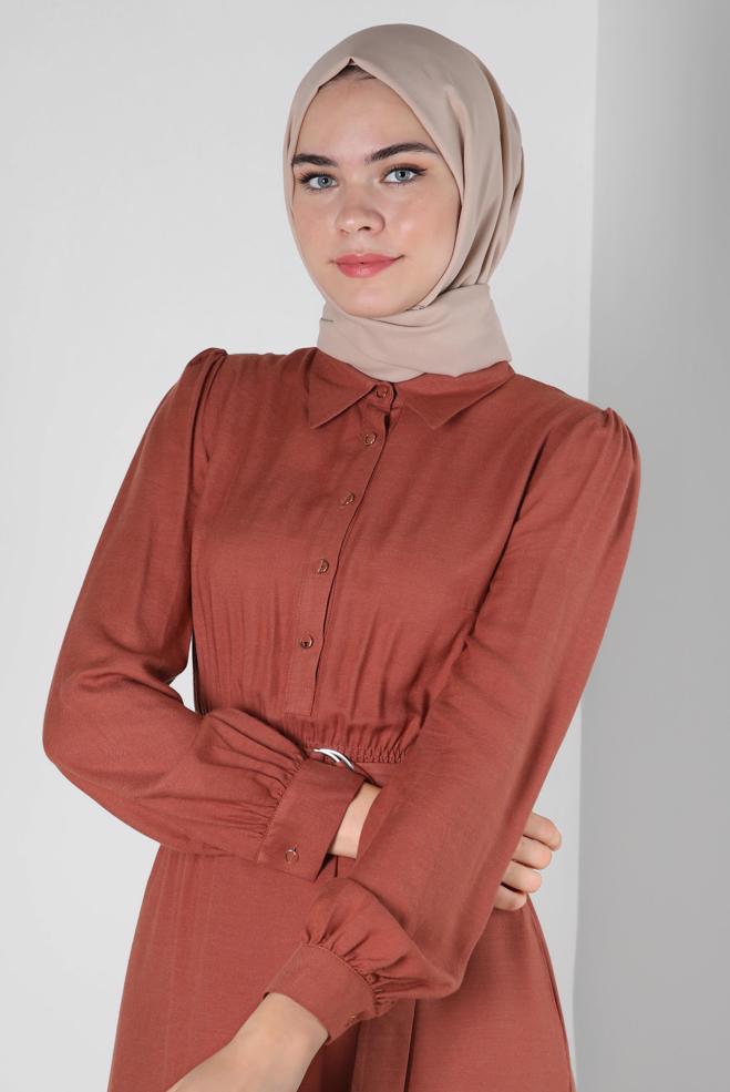 Vêtements hijab BEIGE CHÂLE CRÊPE ALVINA 8221 - ALVİNA