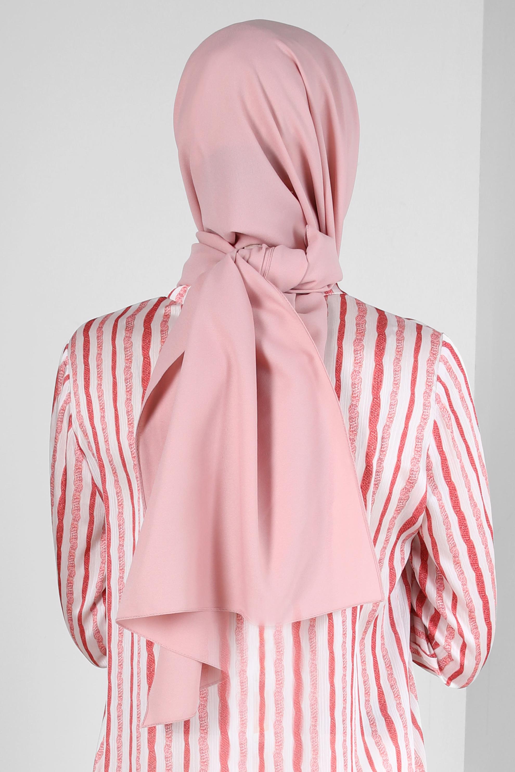 Vêtements hijab POUDRE CHÂLE CRÊPE ALVINA 8221