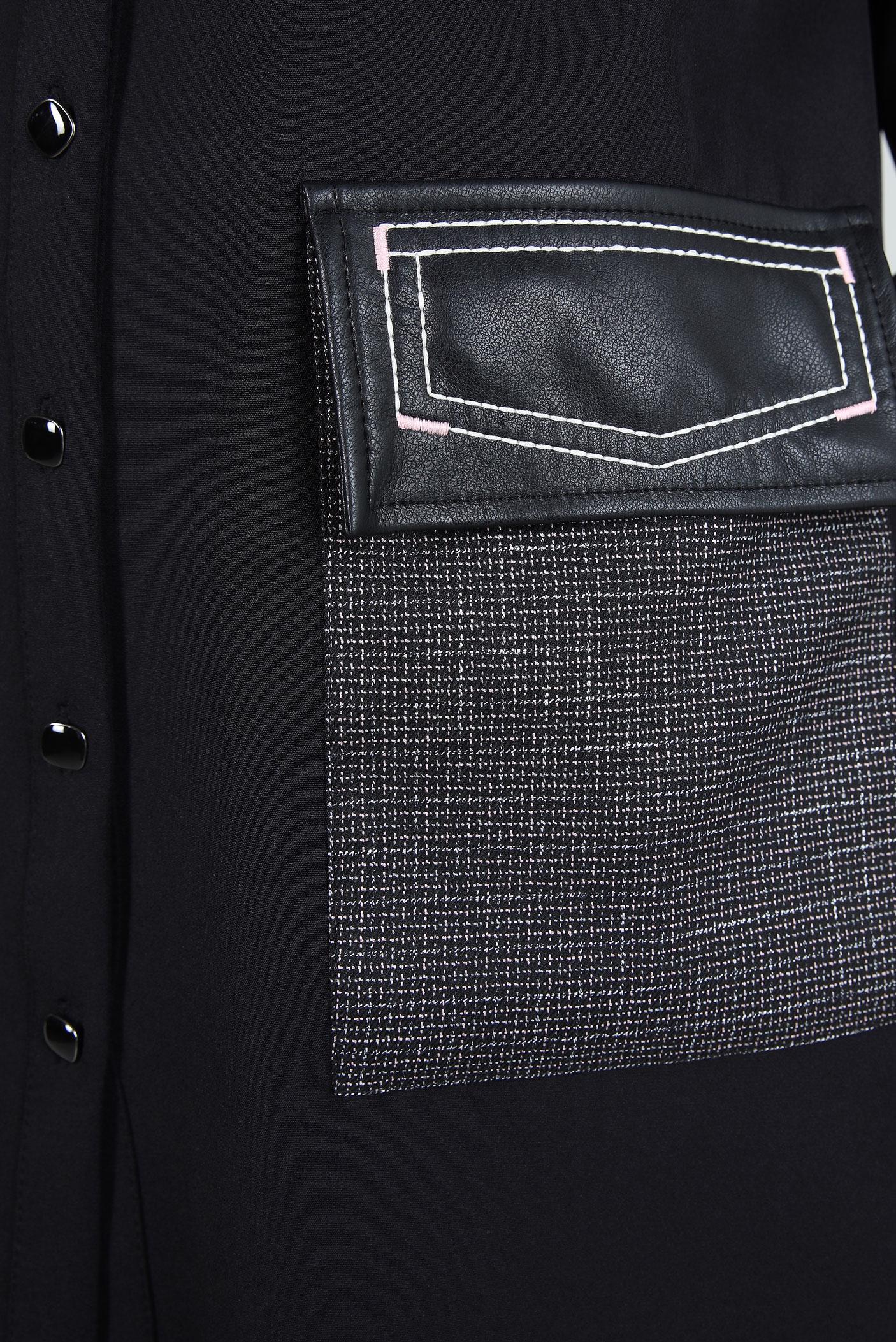 Tesettür giyim SİYAH CEP DETAYLI PANTOLONLU TAKIM 43278