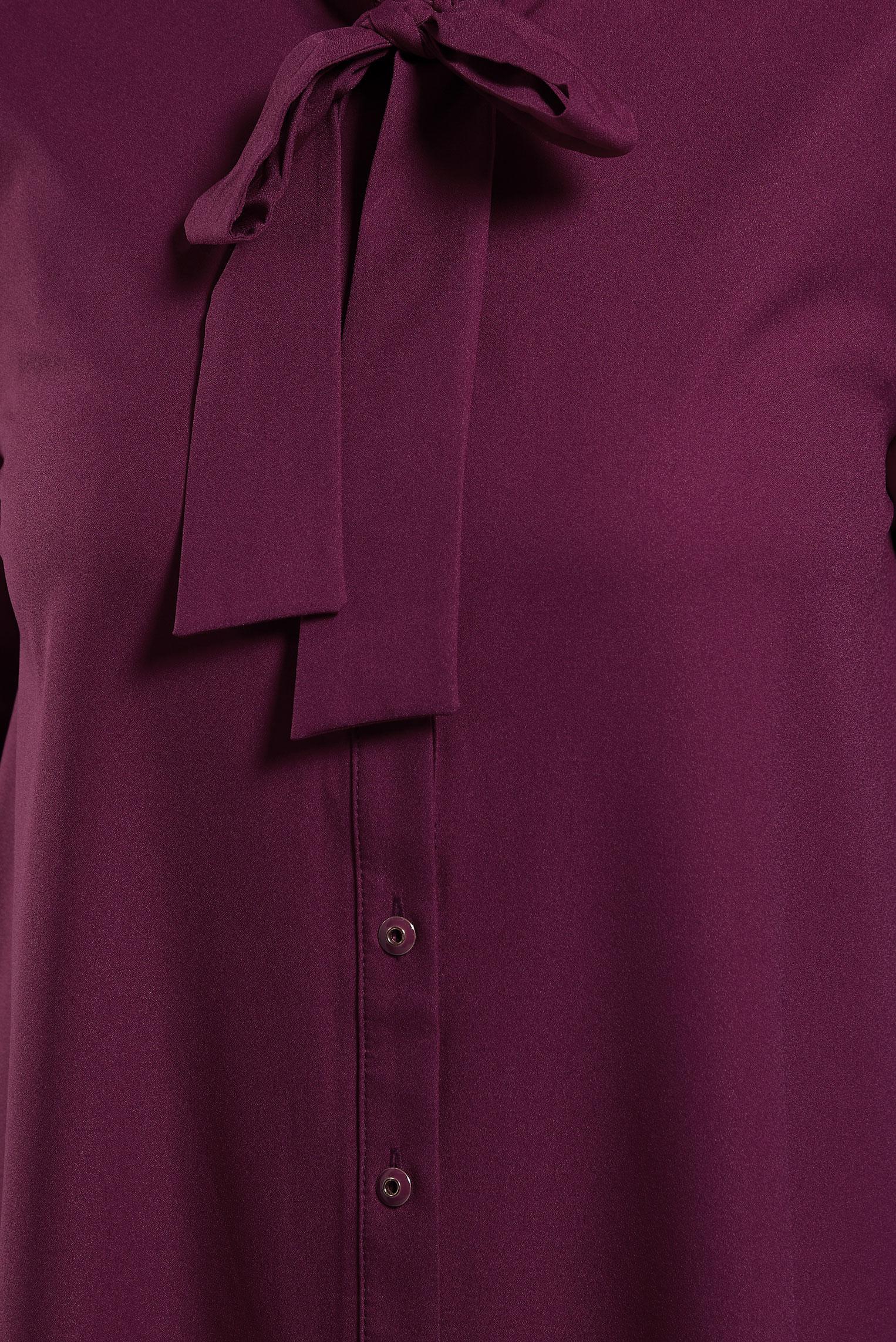 Tesettür giyim MÜRDÜM YAKASI BAĞLAMA DETAYLI TUNİK 43419