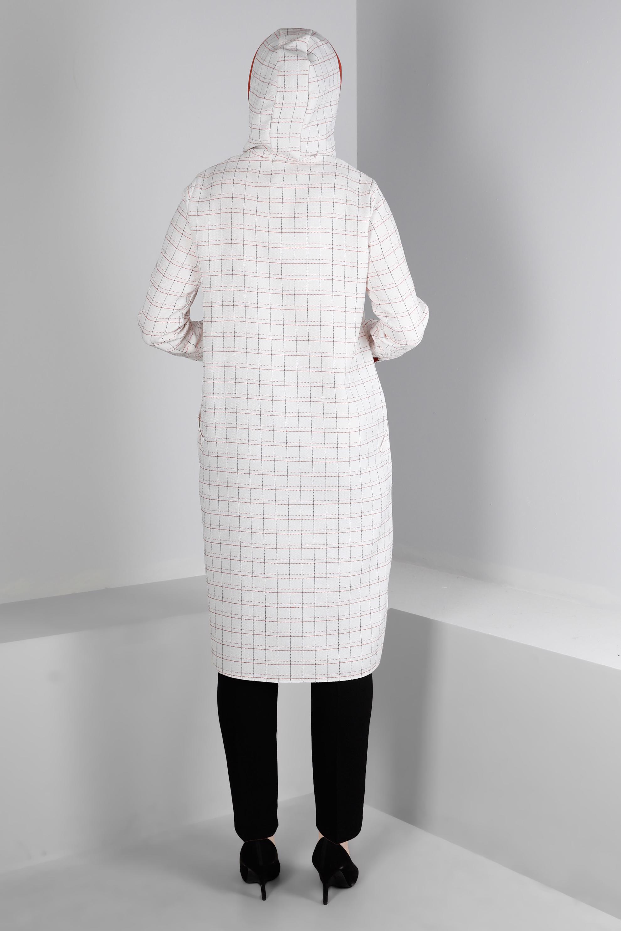 Vêtements hijab BEIGE TUNIQUE À CAPUCHE 43456