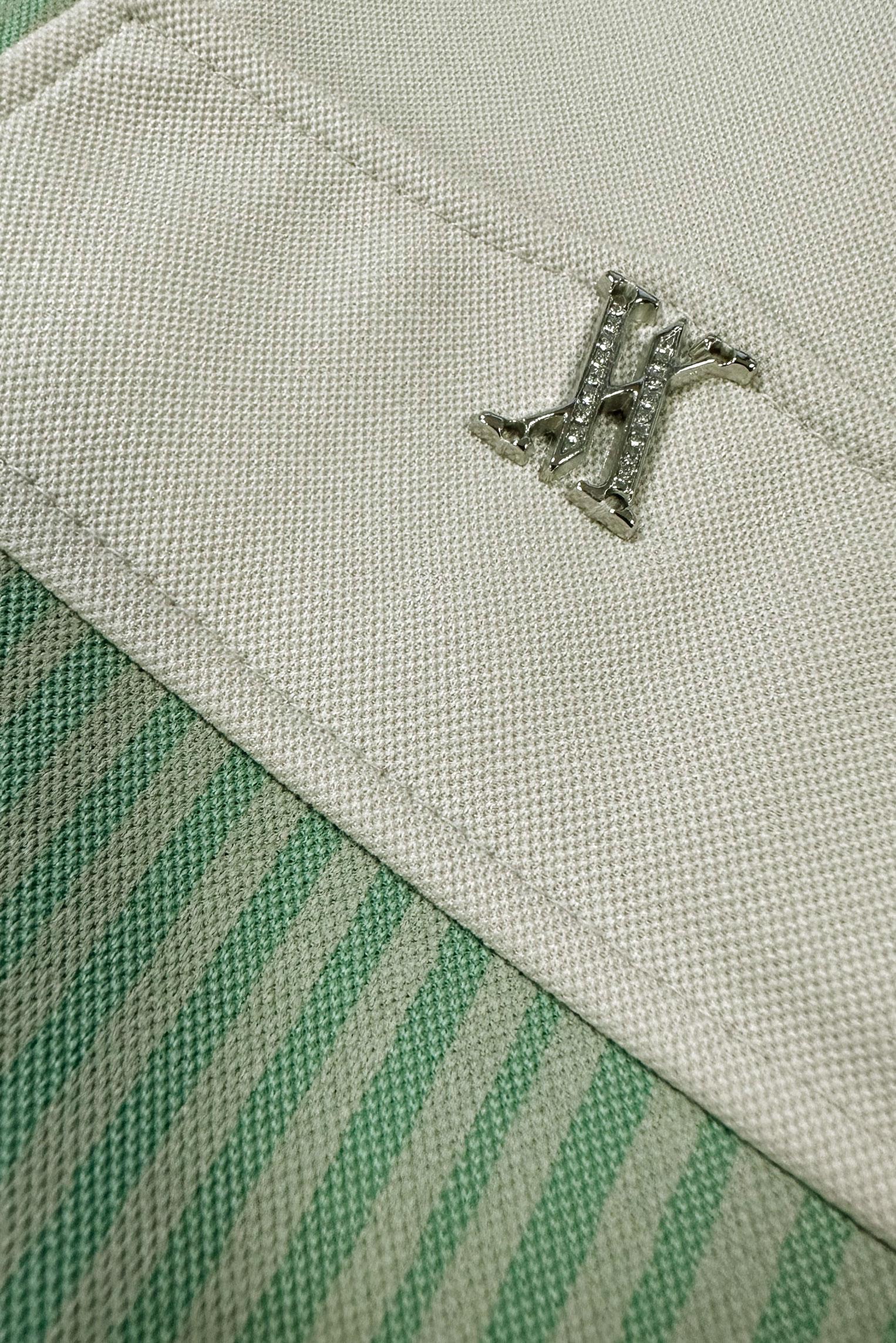 Tesettür giyim YEŞİL ÇİZGİ DETAYLI BİSİKLET YAKA EŞOFMAN TUNİK 43804