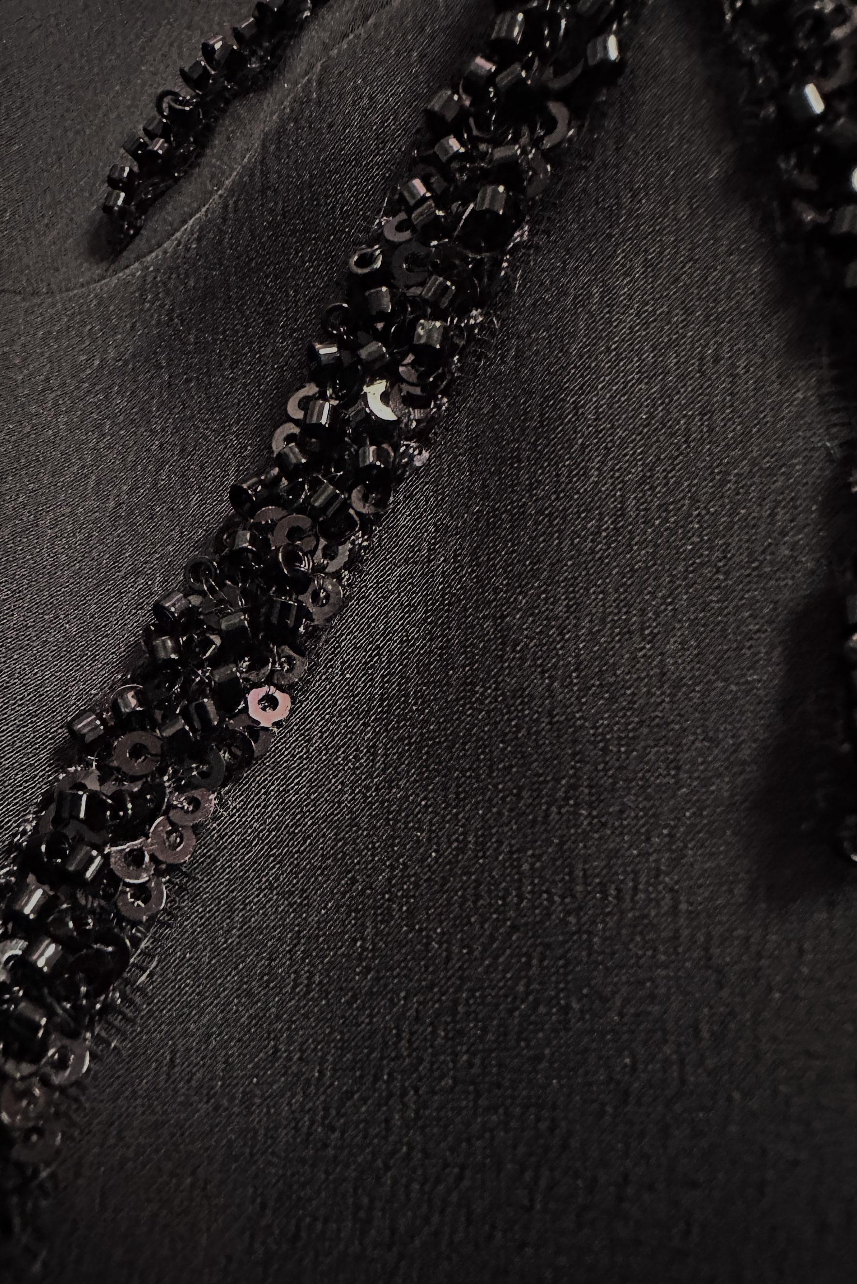 Vêtements hijab NOIR ROBE DE SOIRÉE EN SATIN 50323