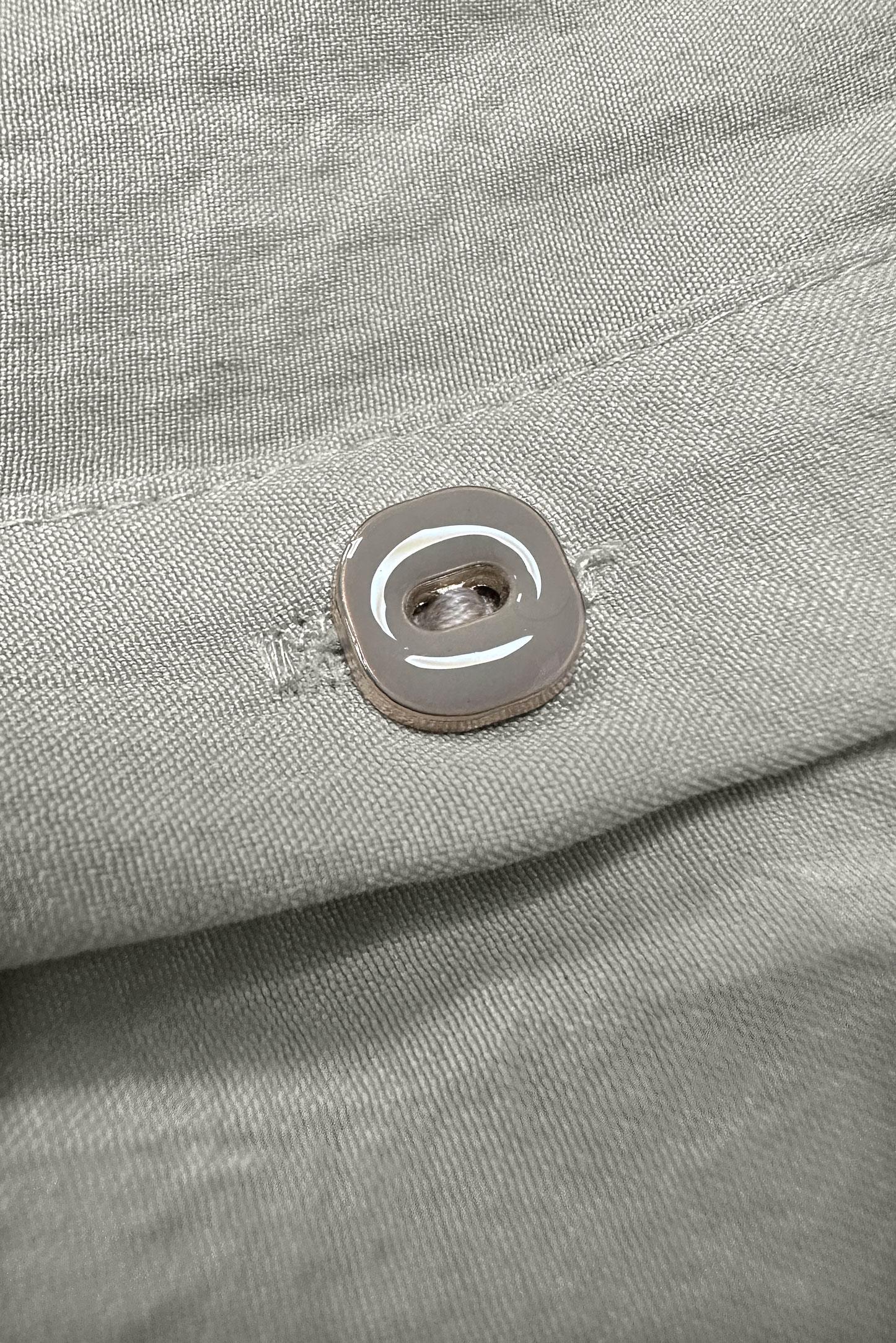 Tesettür giyim BEJ YAKASI BAĞLAMALI MANŞETLERİ LASTİKLİ BLUZ 43550