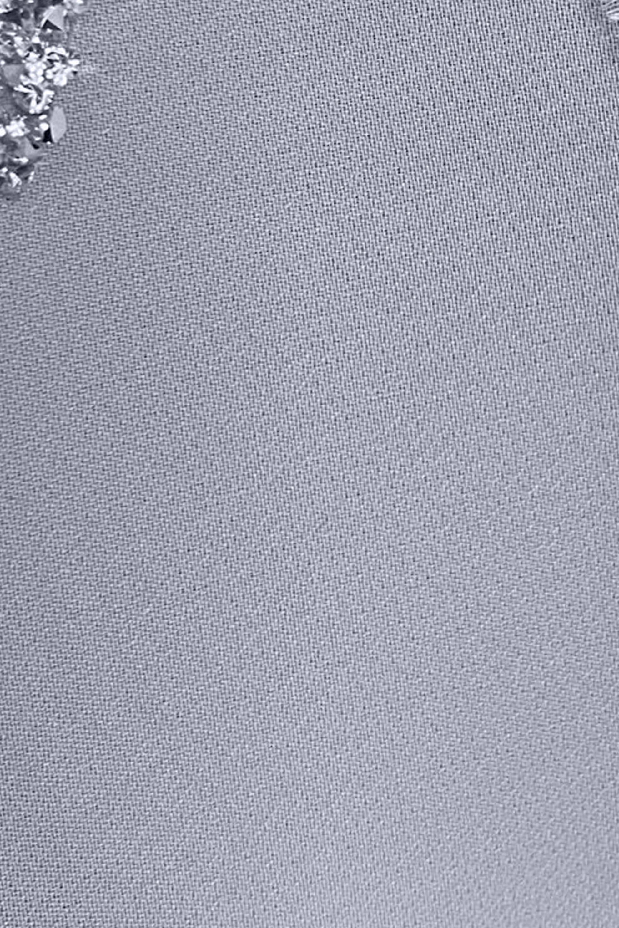 Tesettür giyim GRİ ÇİÇEK DETAYLI TAŞLI BLUZ 43575