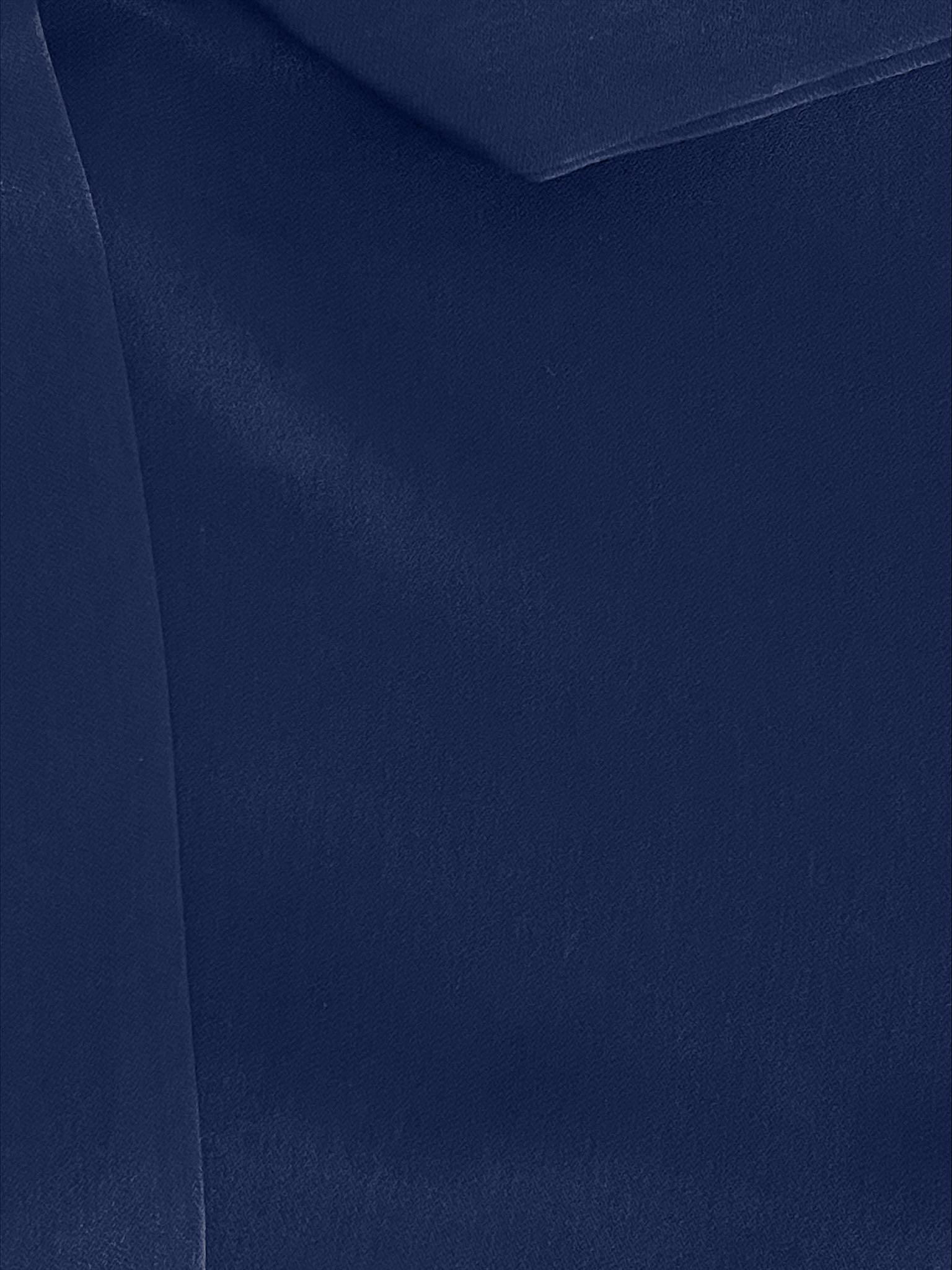 Vêtements hijab BLEU MARINE BLOUSE COL NOUÉ ET POIGNETS BOUTONS 43670