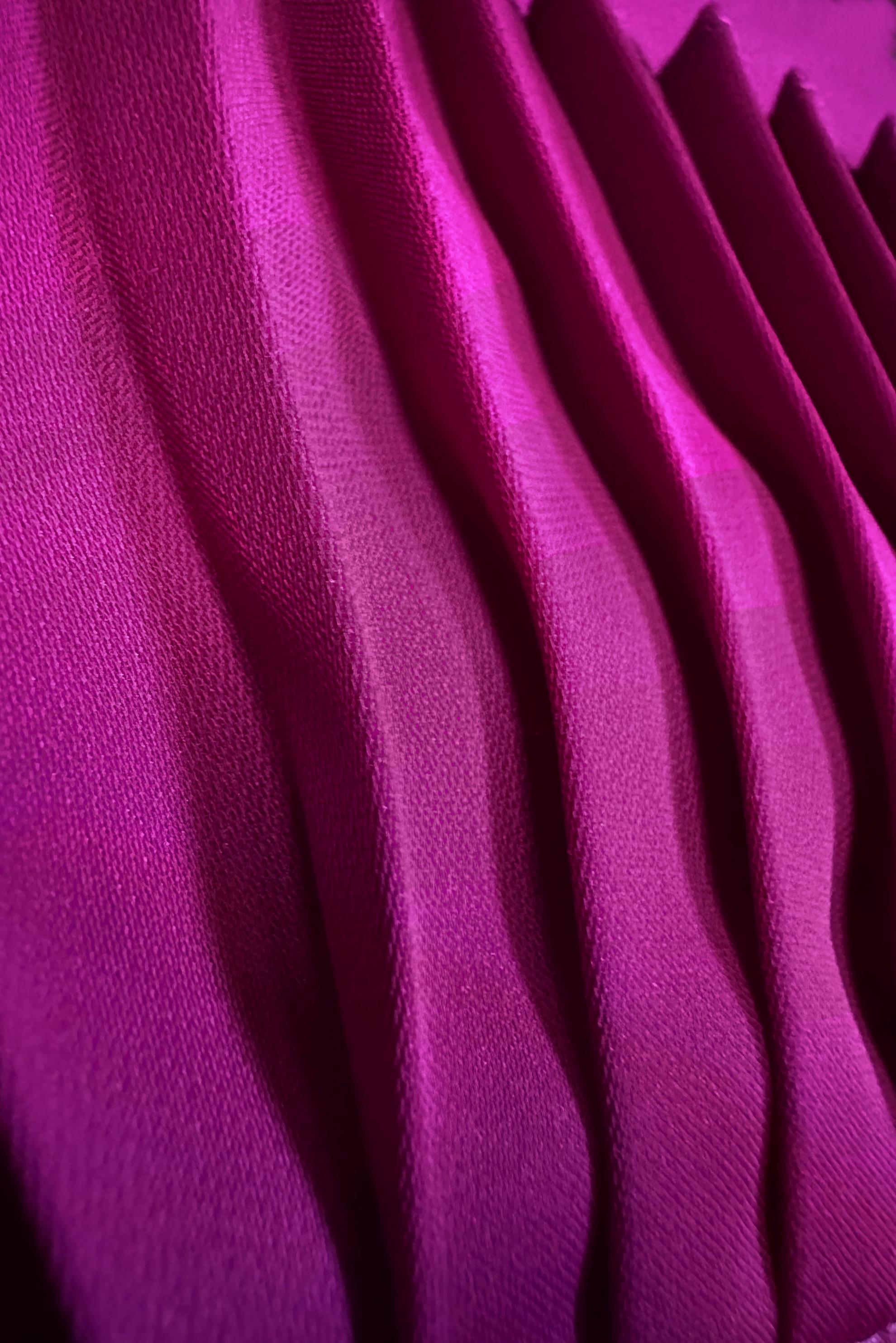 Tesettür giyim MOR PİLİSE DETAYLI DÜĞMELİ BLUZ 43897