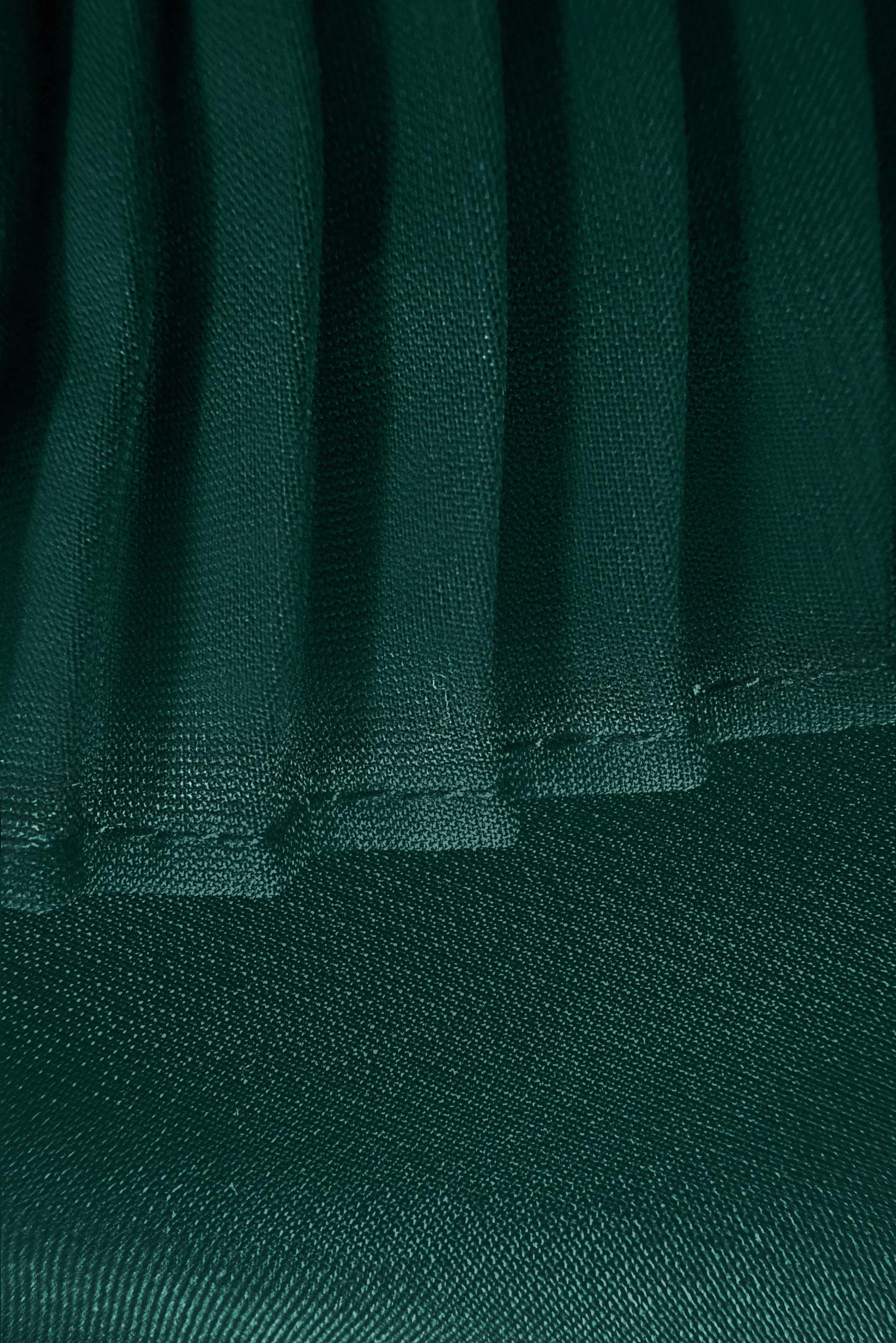 Tesettür giyim YEŞİL PİLİSE DETAYLI BLUZ 43898