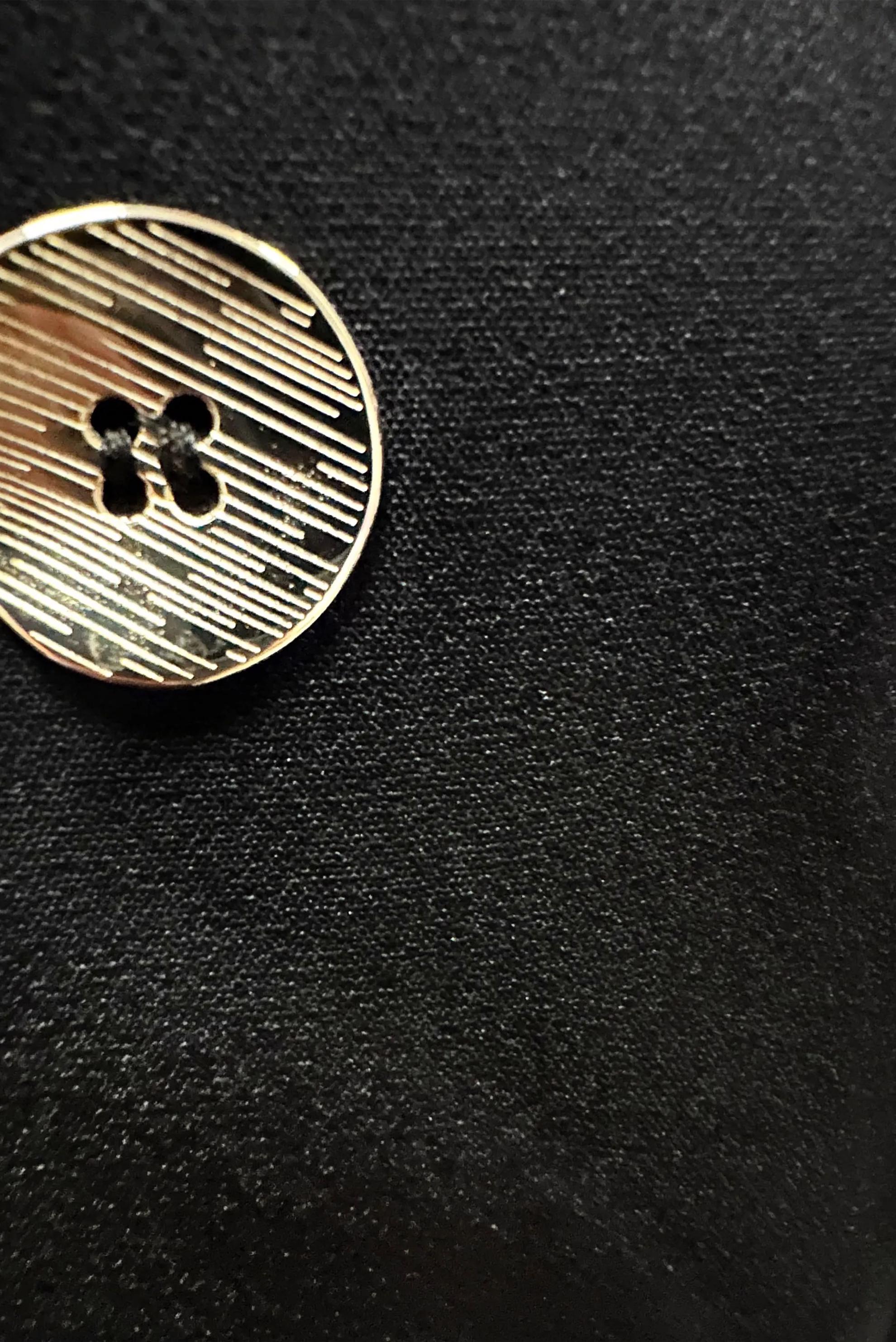 Tesettür giyim SİYAH KRUVAZE YAKA BLAZER CEKET 43848