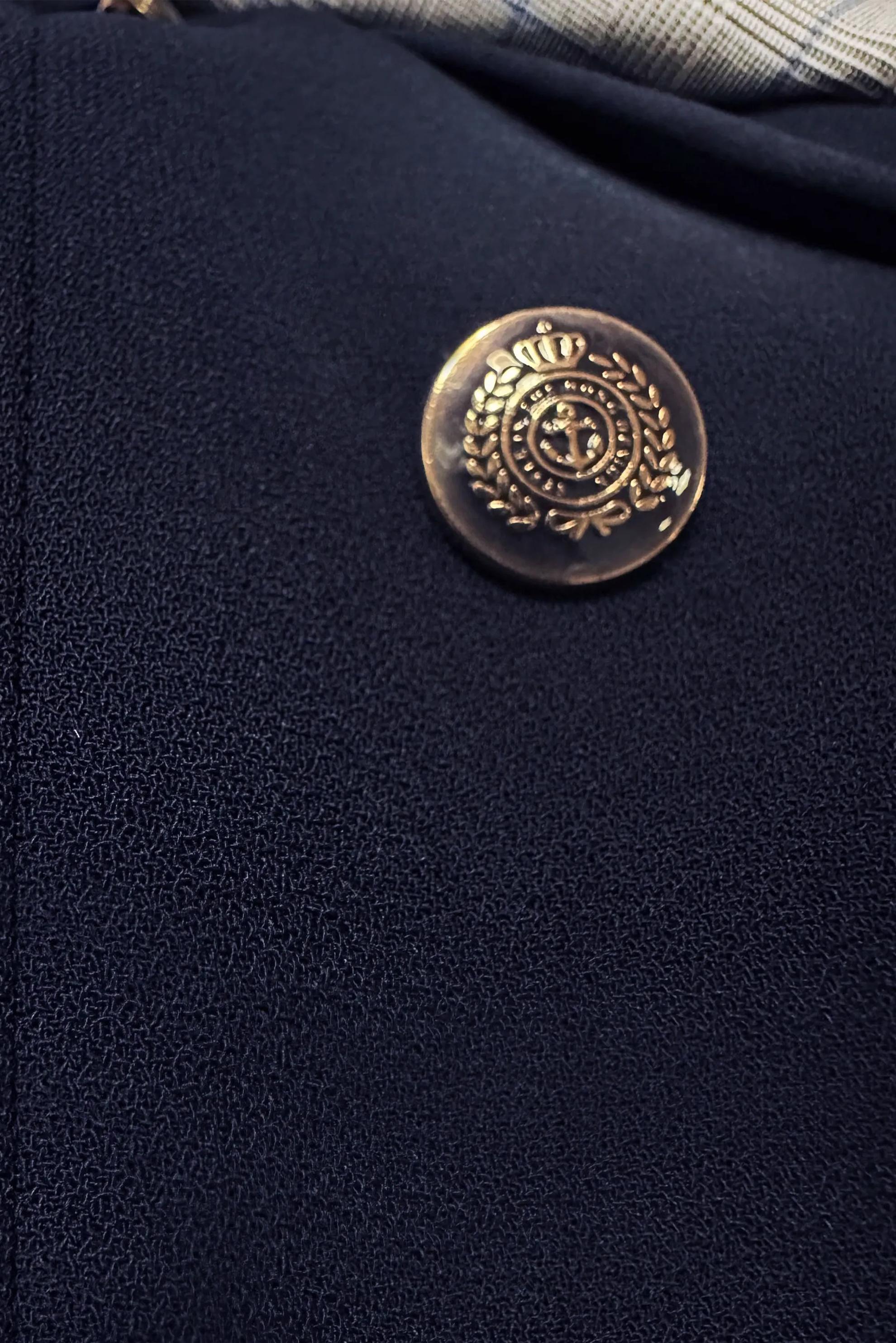 Tesettür giyim LACİVERT KRUVAZE YAKA BLAZER CEKET 43843