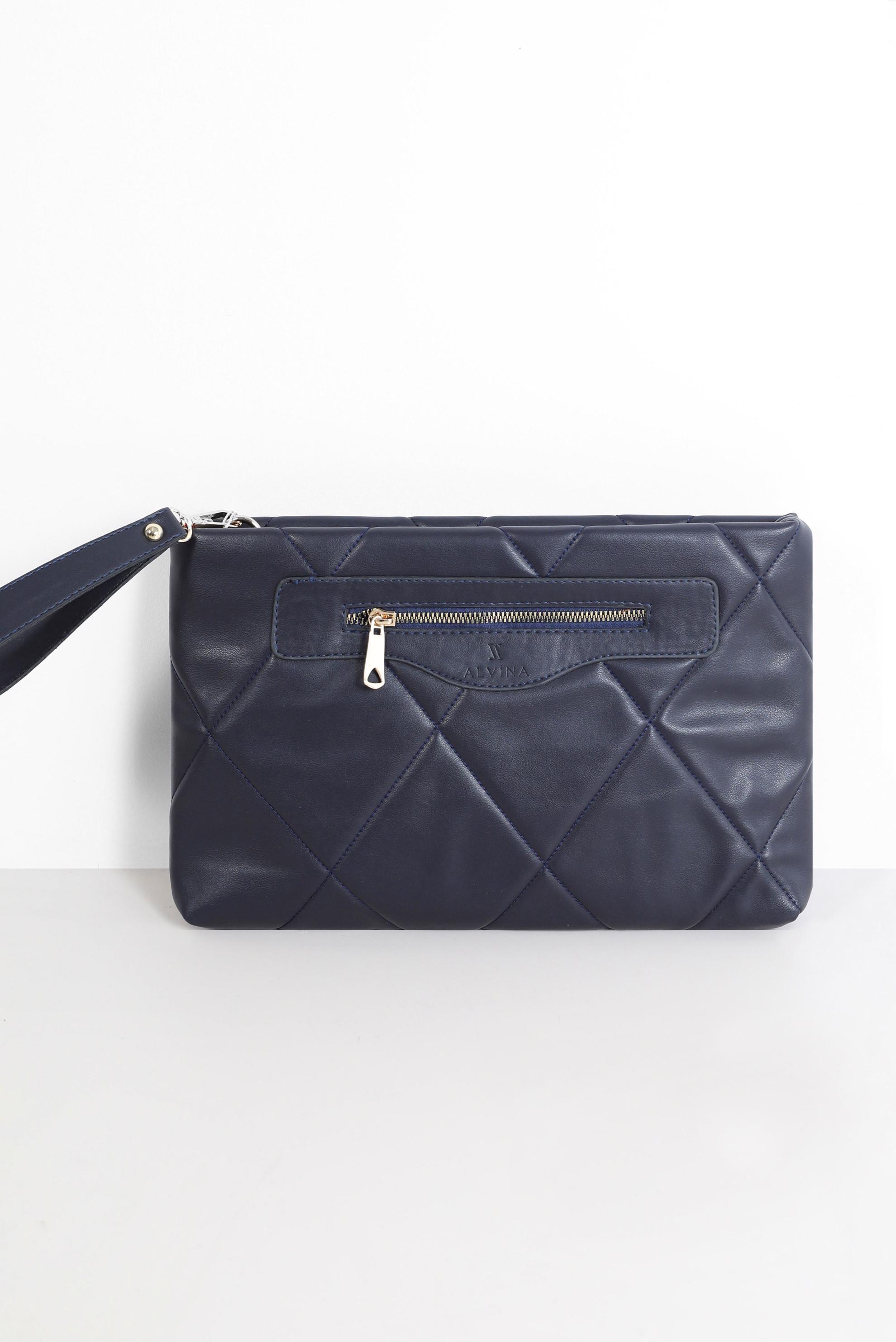 Tesettür giyim LACİVERT ALVİNA ÇANTA 055